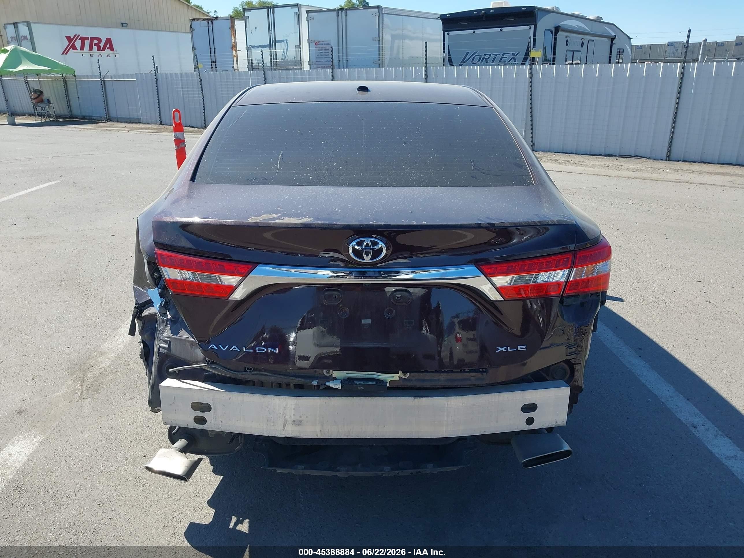 2015 Toyota Avalon Xle Burgundy vin: 4T1BK1EB9FU153170
