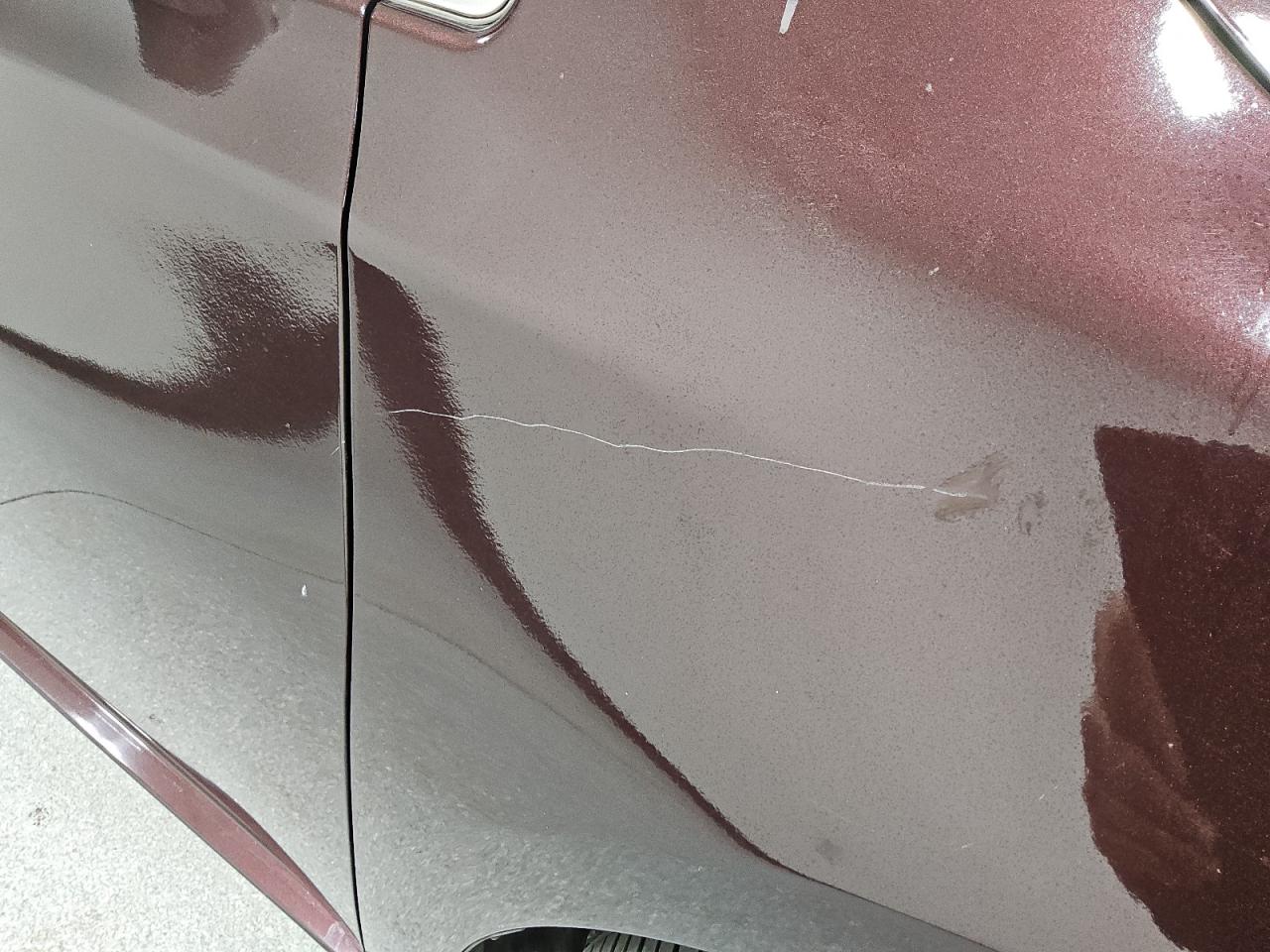2015 Toyota Avalon Limited Maroon vin: 4T1BK1EB9FU160281 Damage: Right Front Door, Previous Repair, Substandard Repair