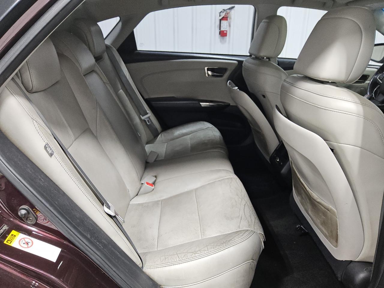 2015 Toyota Avalon Limited Maroon vin: 4T1BK1EB9FU160281 Damage: Left Front Seat Back, Broken, Replacement Required