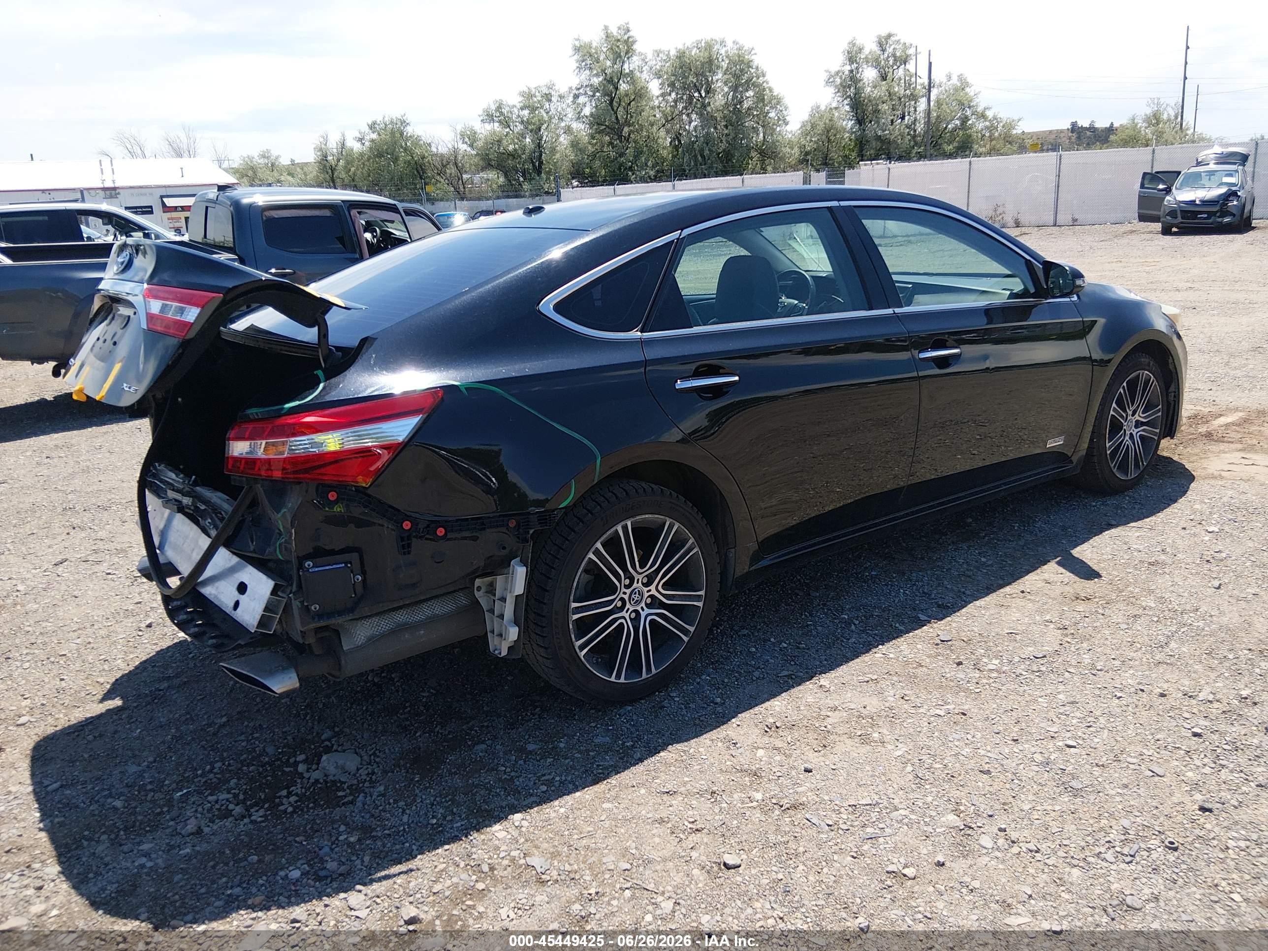 2015 Toyota Avalon Xle Touring Se Black vin: 4T1BK1EB9FU160832