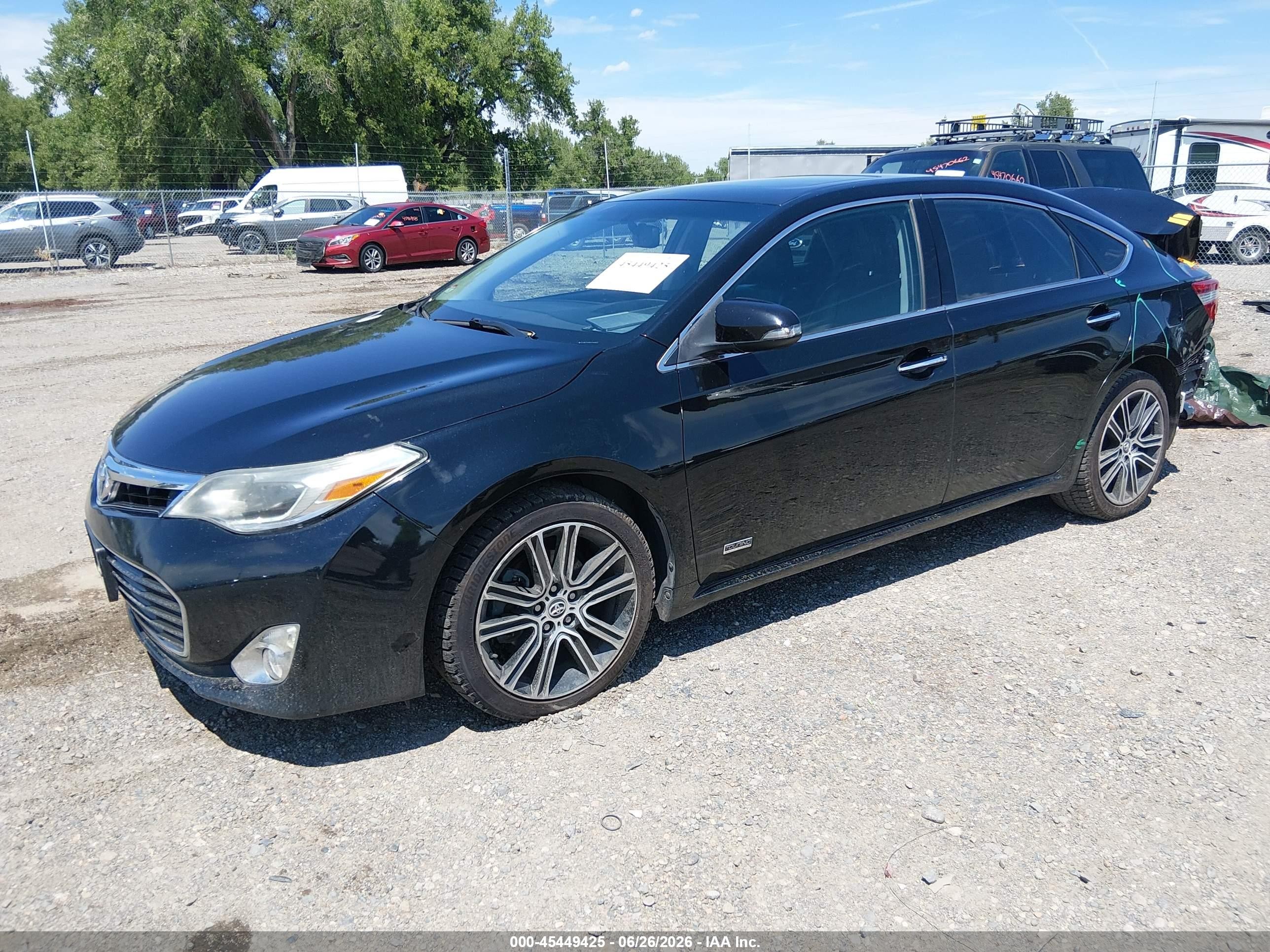 2015 Toyota Avalon Xle Touring Se Black vin: 4T1BK1EB9FU160832