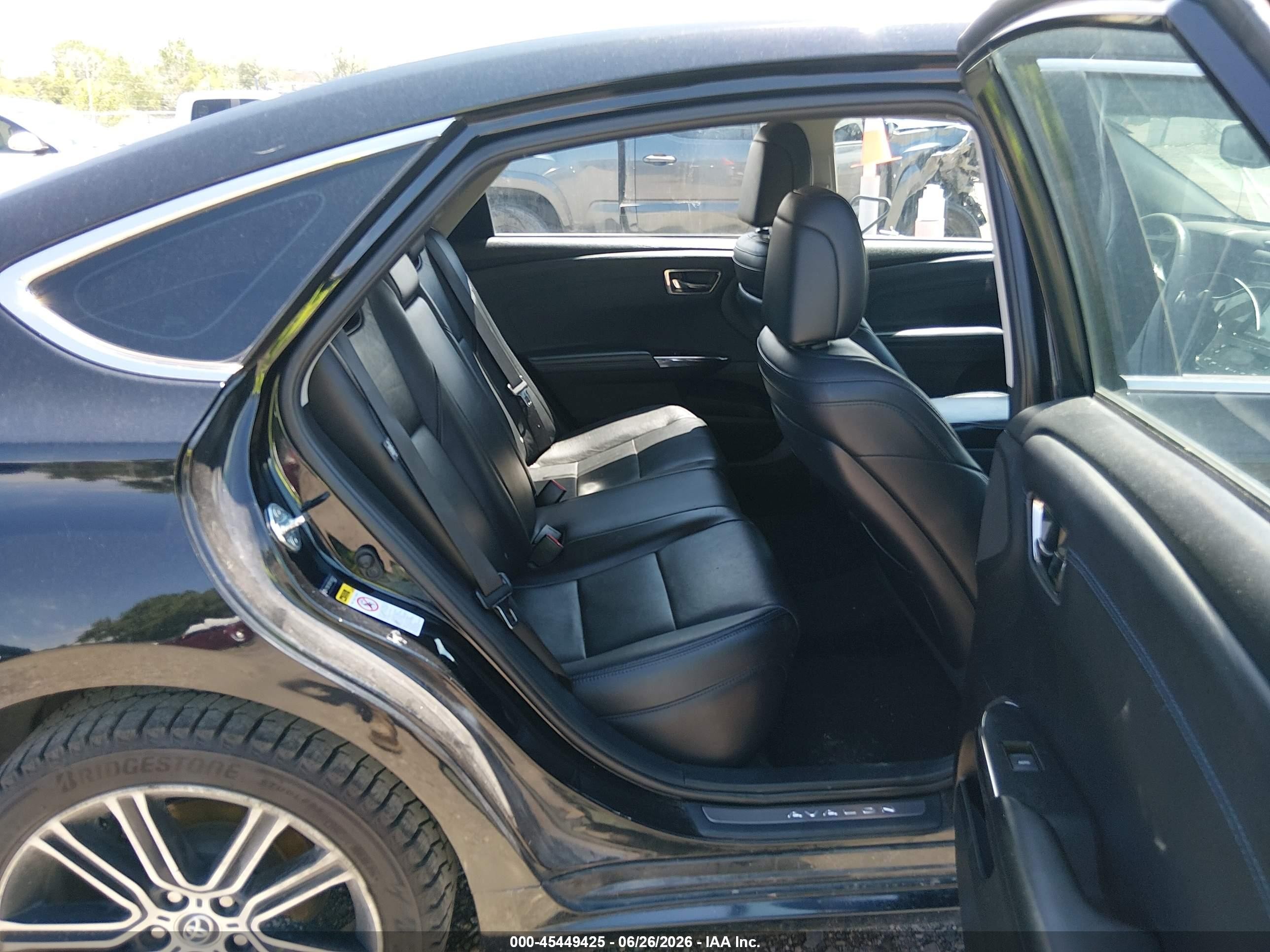 2015 Toyota Avalon Xle Touring Se Black vin: 4T1BK1EB9FU160832