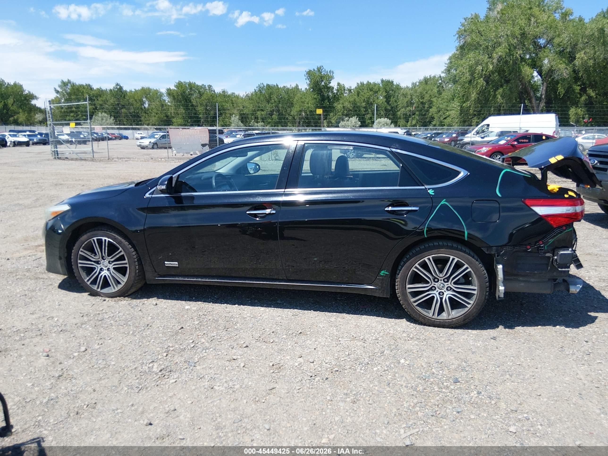 2015 Toyota Avalon Xle Touring Se Black vin: 4T1BK1EB9FU160832