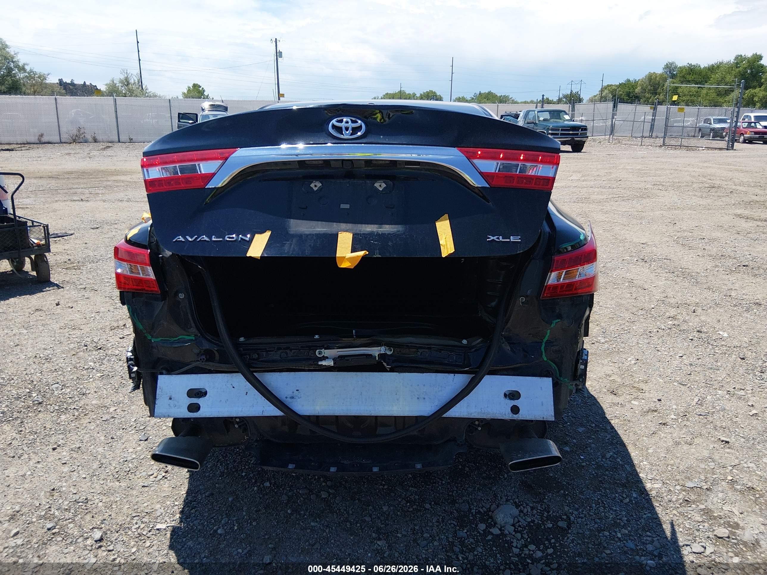 2015 Toyota Avalon Xle Touring Se Black vin: 4T1BK1EB9FU160832