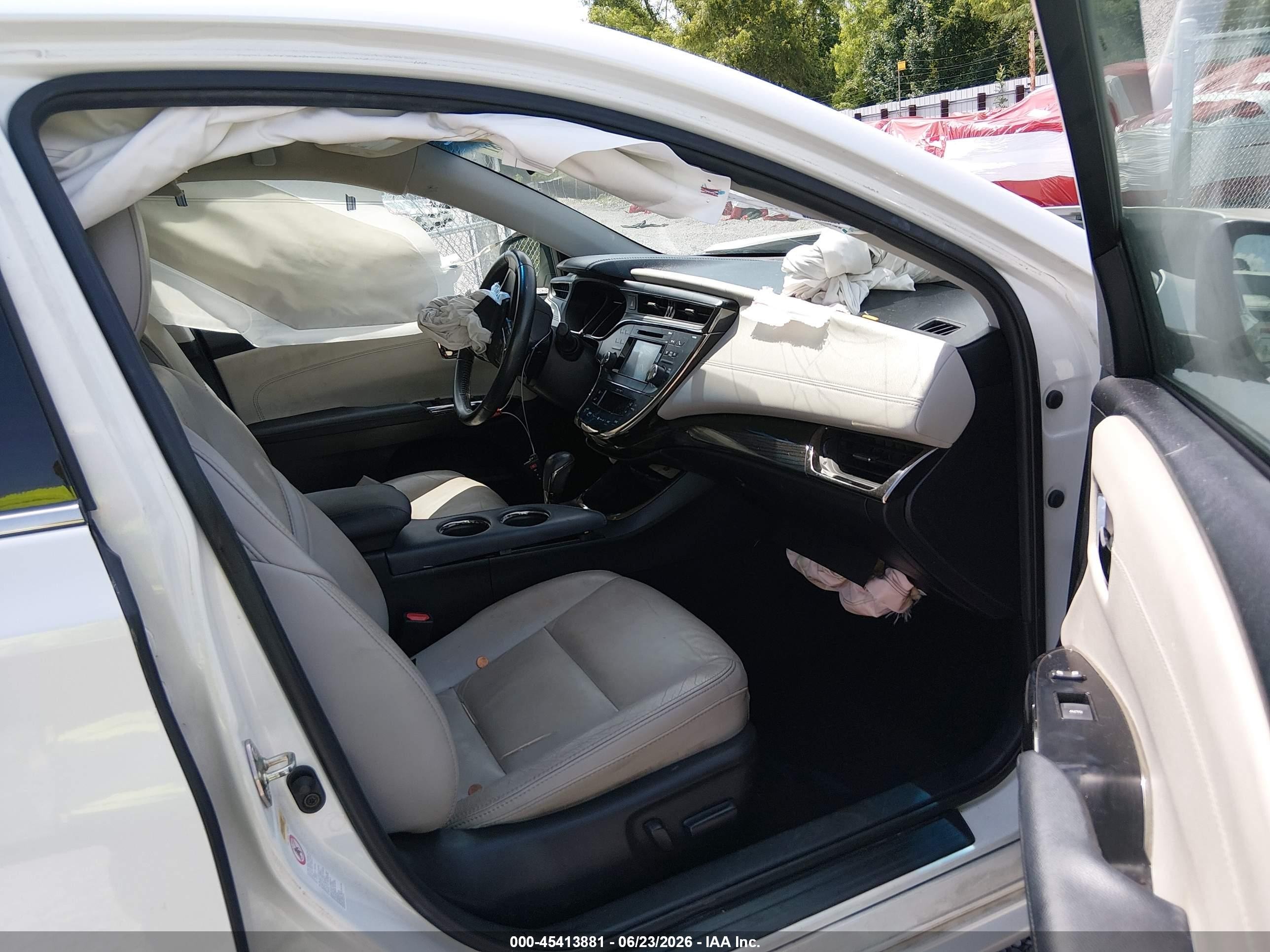 2015 Toyota Avalon Xle White vin: 4T1BK1EB9FU162385