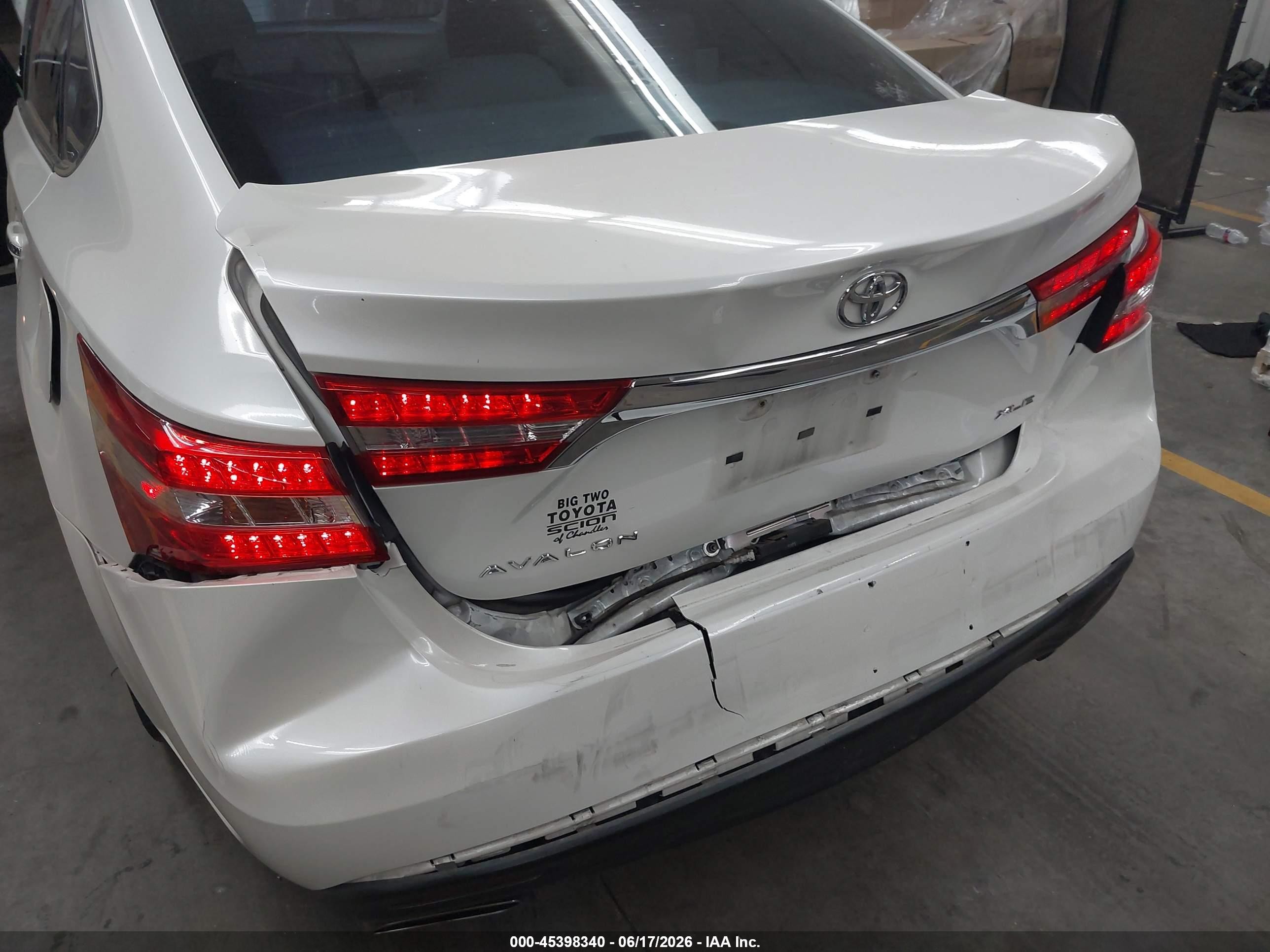 2015 Toyota Avalon Xle Touring Белый vin: 4T1BK1EB9FU170907