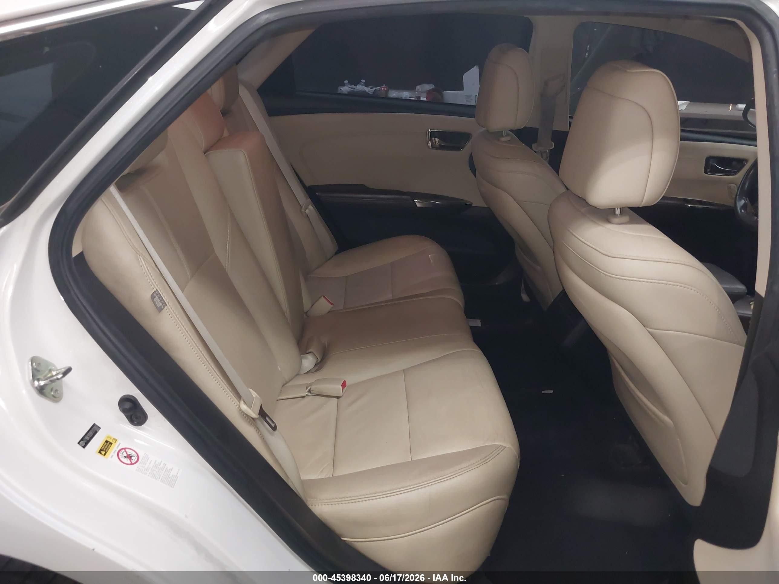 2015 Toyota Avalon Xle Touring Белый vin: 4T1BK1EB9FU170907