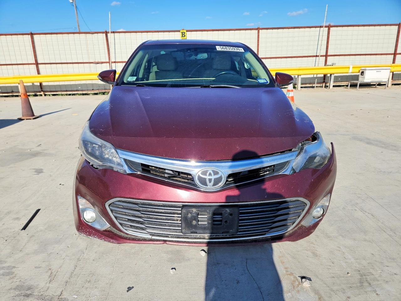 2015 Toyota Avalon Limited Burgundy vin: 4T1BK1EB9FU174908