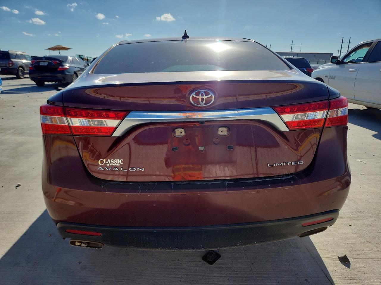 2015 Toyota Avalon Limited Burgundy vin: 4T1BK1EB9FU174908