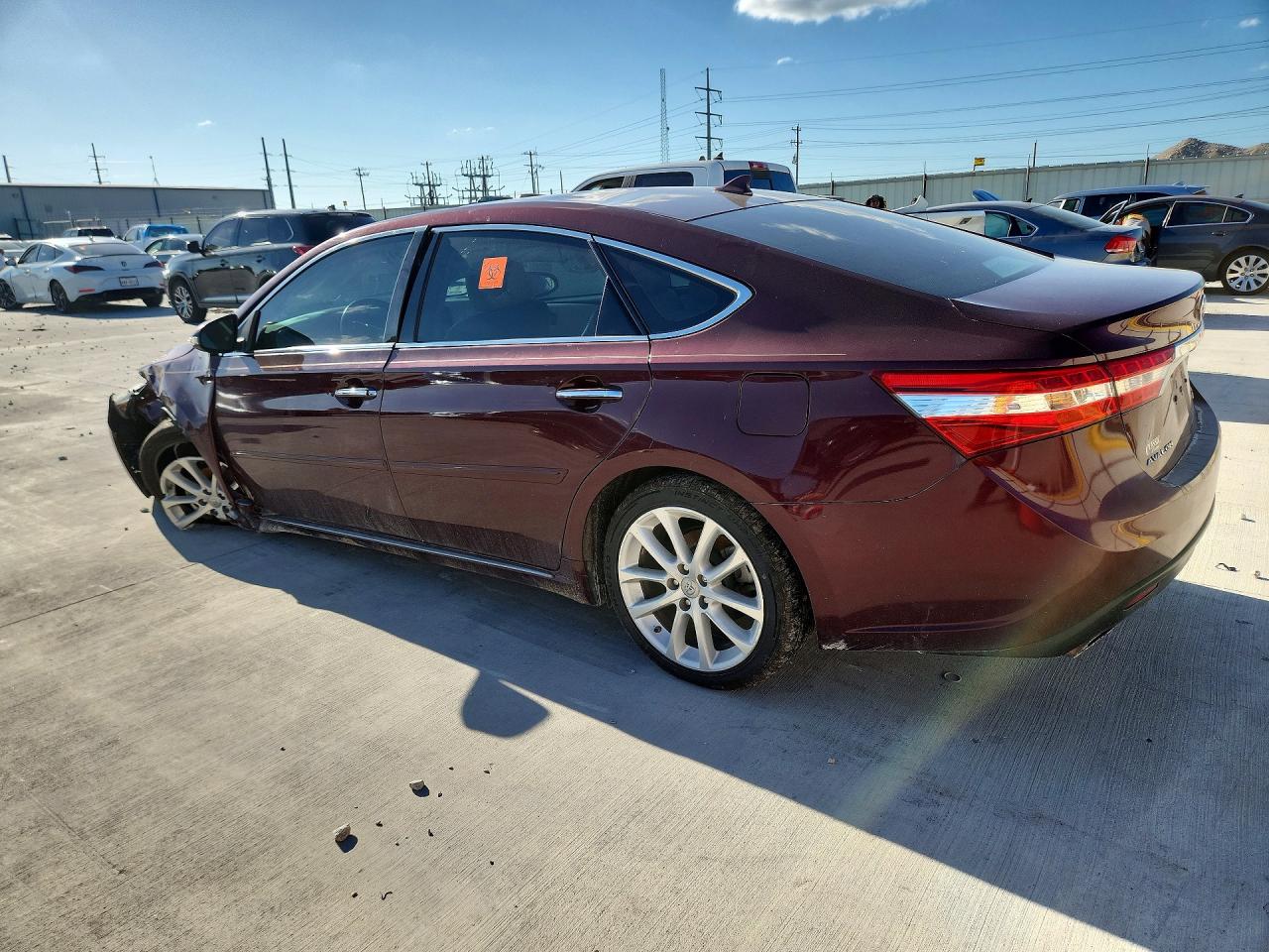 2015 Toyota Avalon Limited Burgundy vin: 4T1BK1EB9FU174908