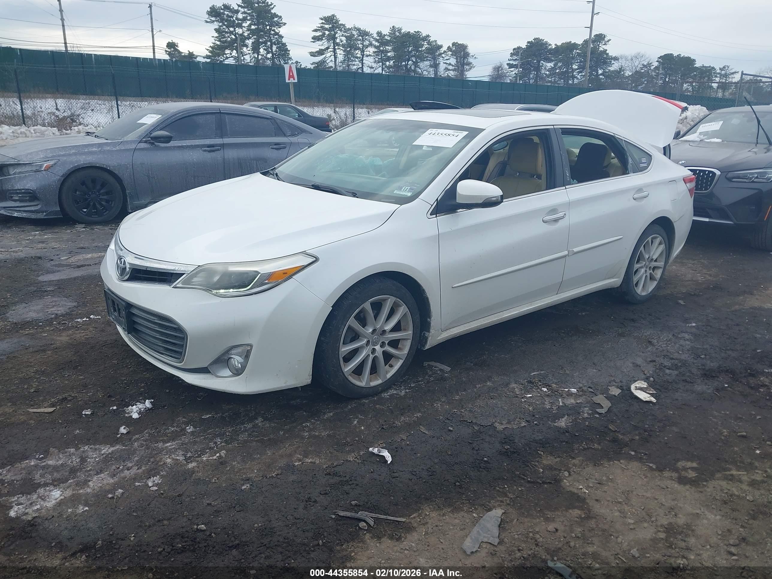 2015 Toyota Avalon Xle/premium/touring/ltd White vin: 4T1BK1EB9FU192230