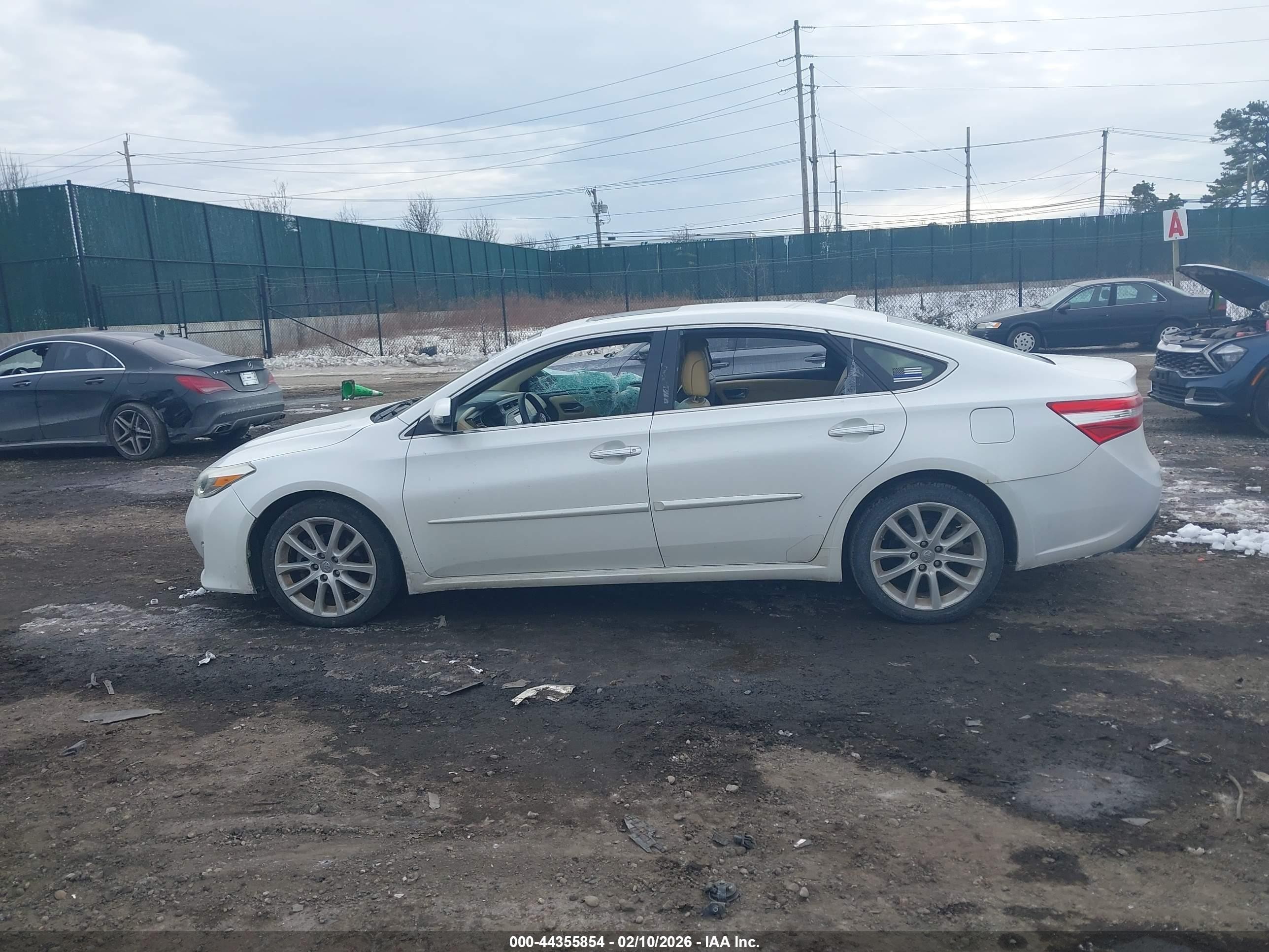 2015 Toyota Avalon Xle/premium/touring/ltd White vin: 4T1BK1EB9FU192230