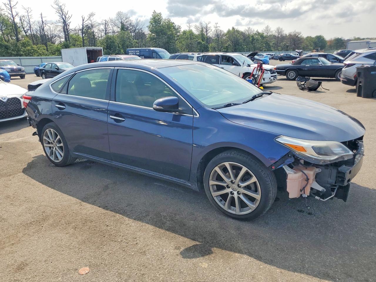 2015 Toyota Avalon Xle Touring Blue vin: 4T1BK1EB9FU193281