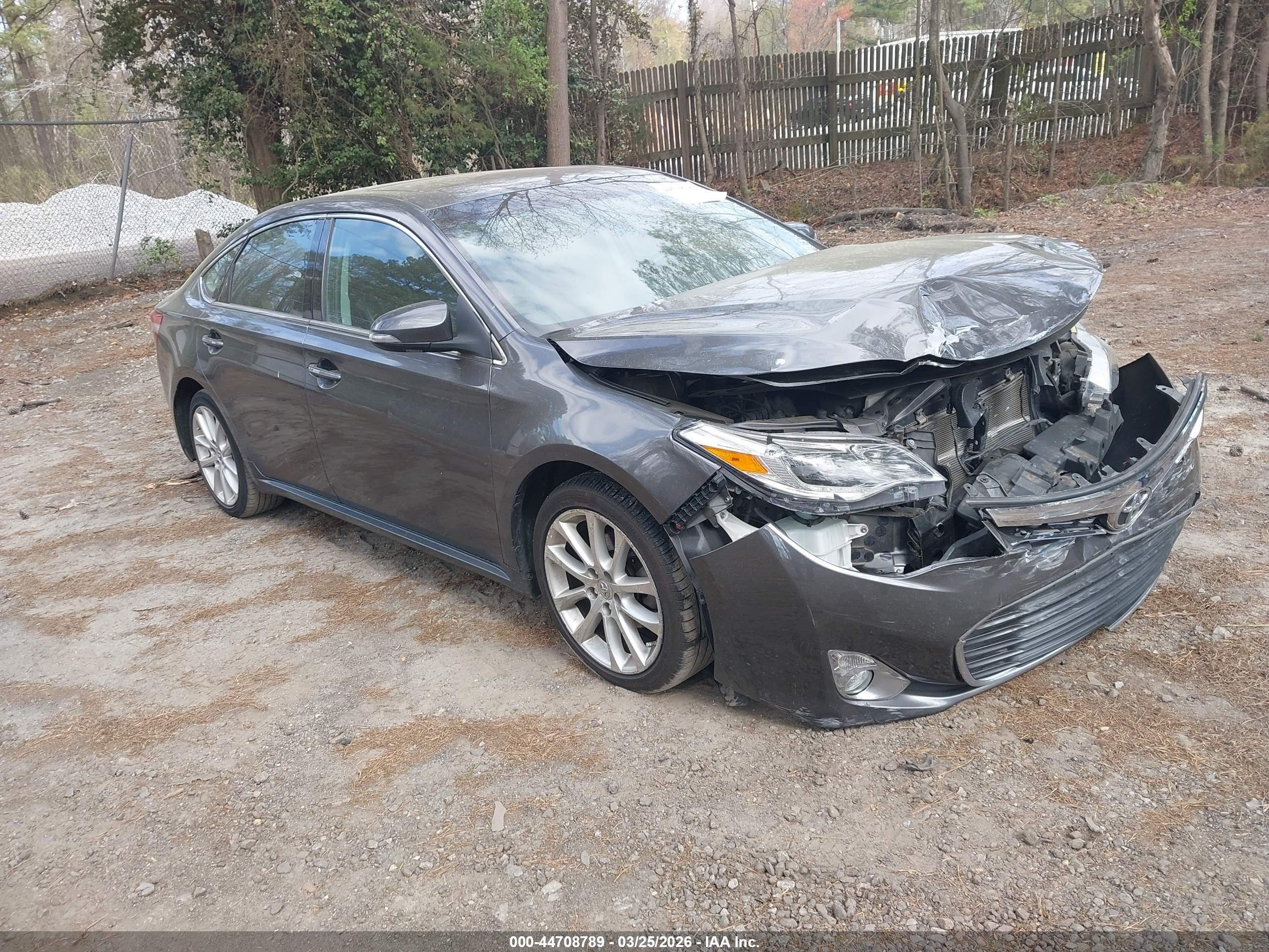 2013 Toyota Avalon Limited Gray vin: 4T1BK1EBXDU005848