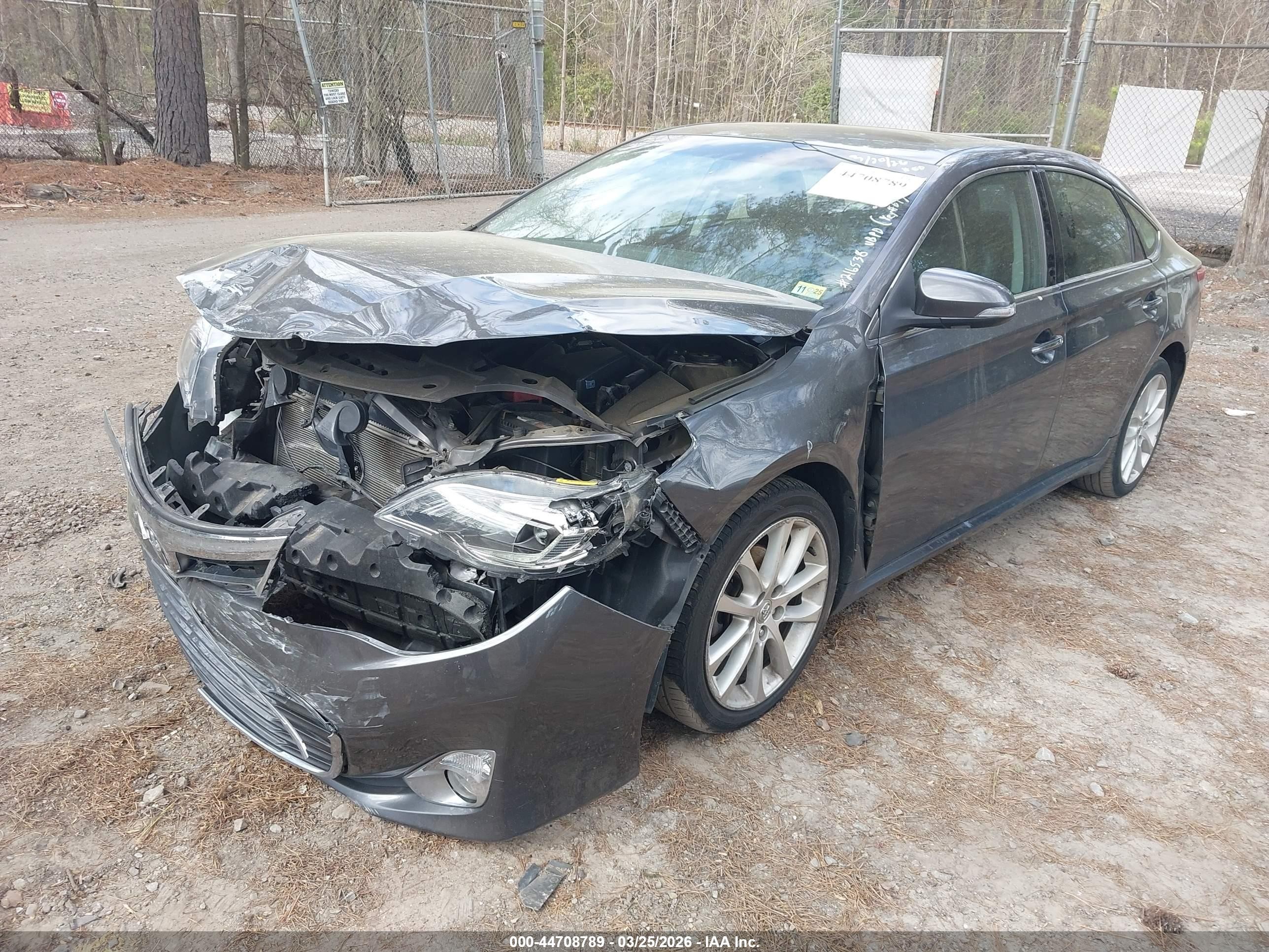 2013 Toyota Avalon Limited Gray vin: 4T1BK1EBXDU005848