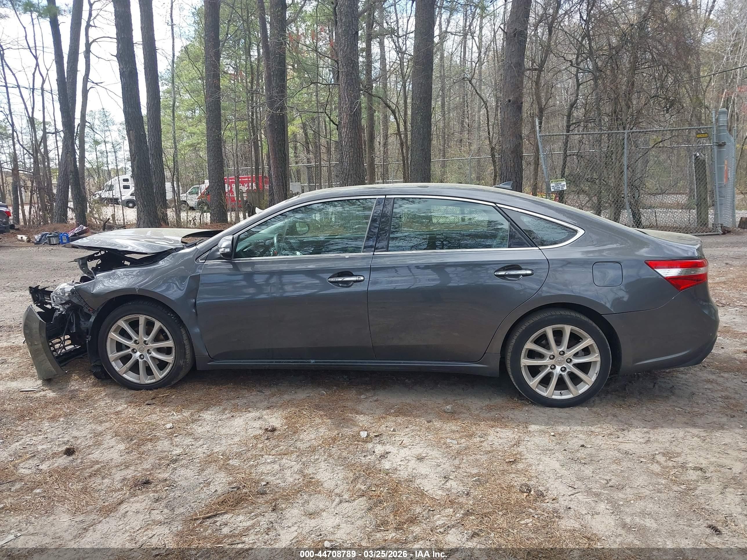 2013 Toyota Avalon Limited Gray vin: 4T1BK1EBXDU005848