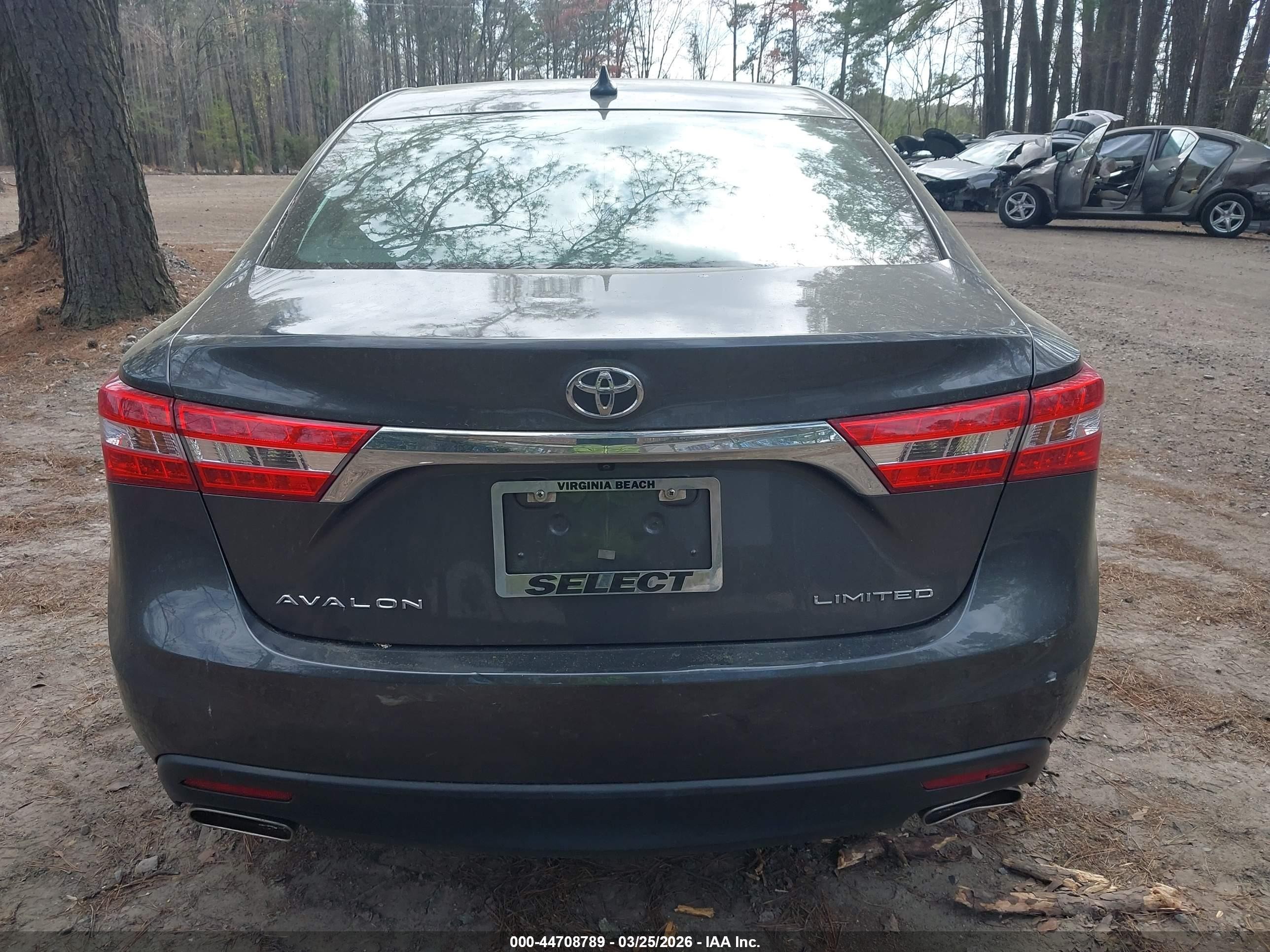 2013 Toyota Avalon Limited Gray vin: 4T1BK1EBXDU005848