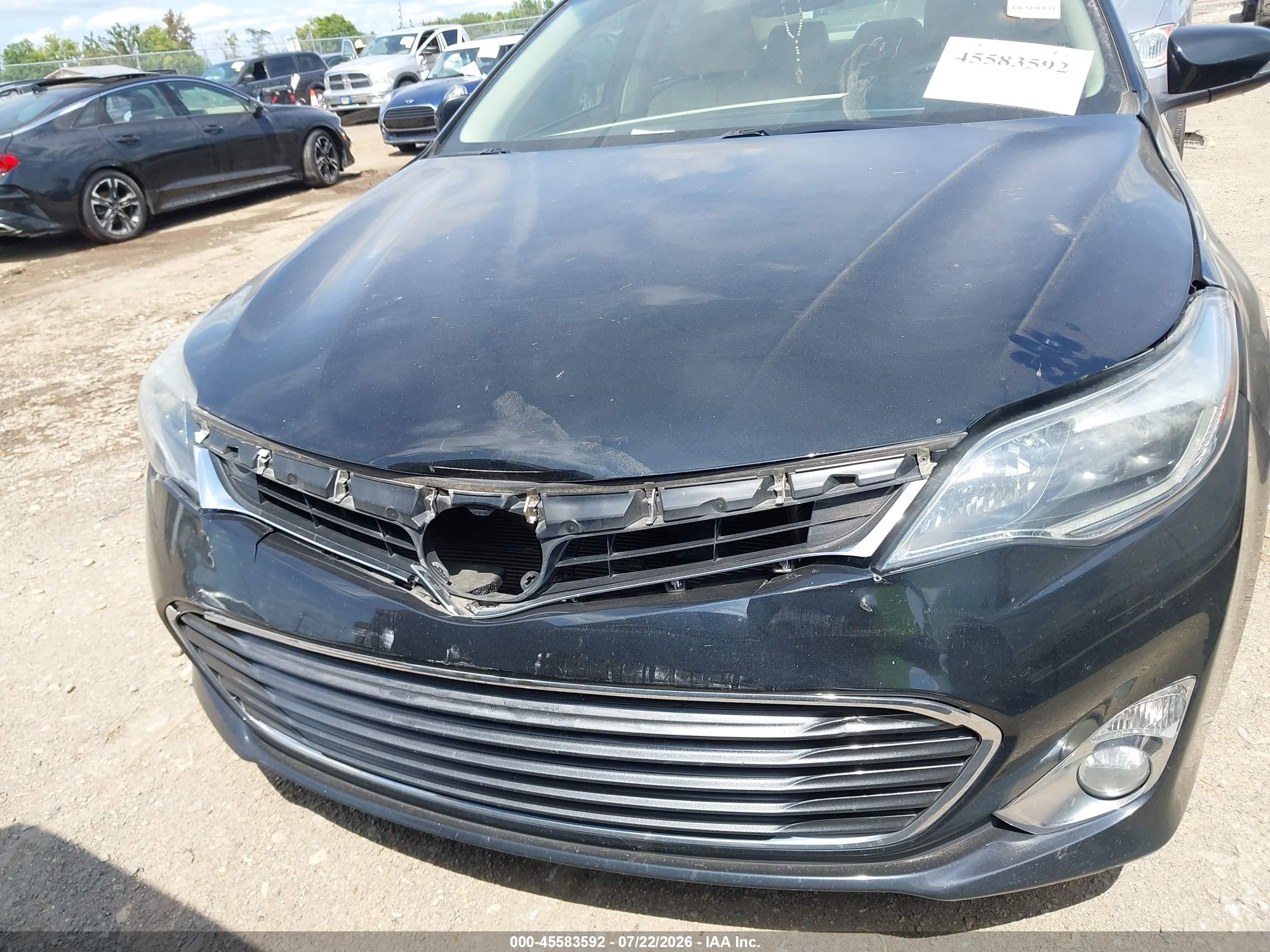 2013 Toyota Avalon Limited Black vin: 4T1BK1EBXDU009852