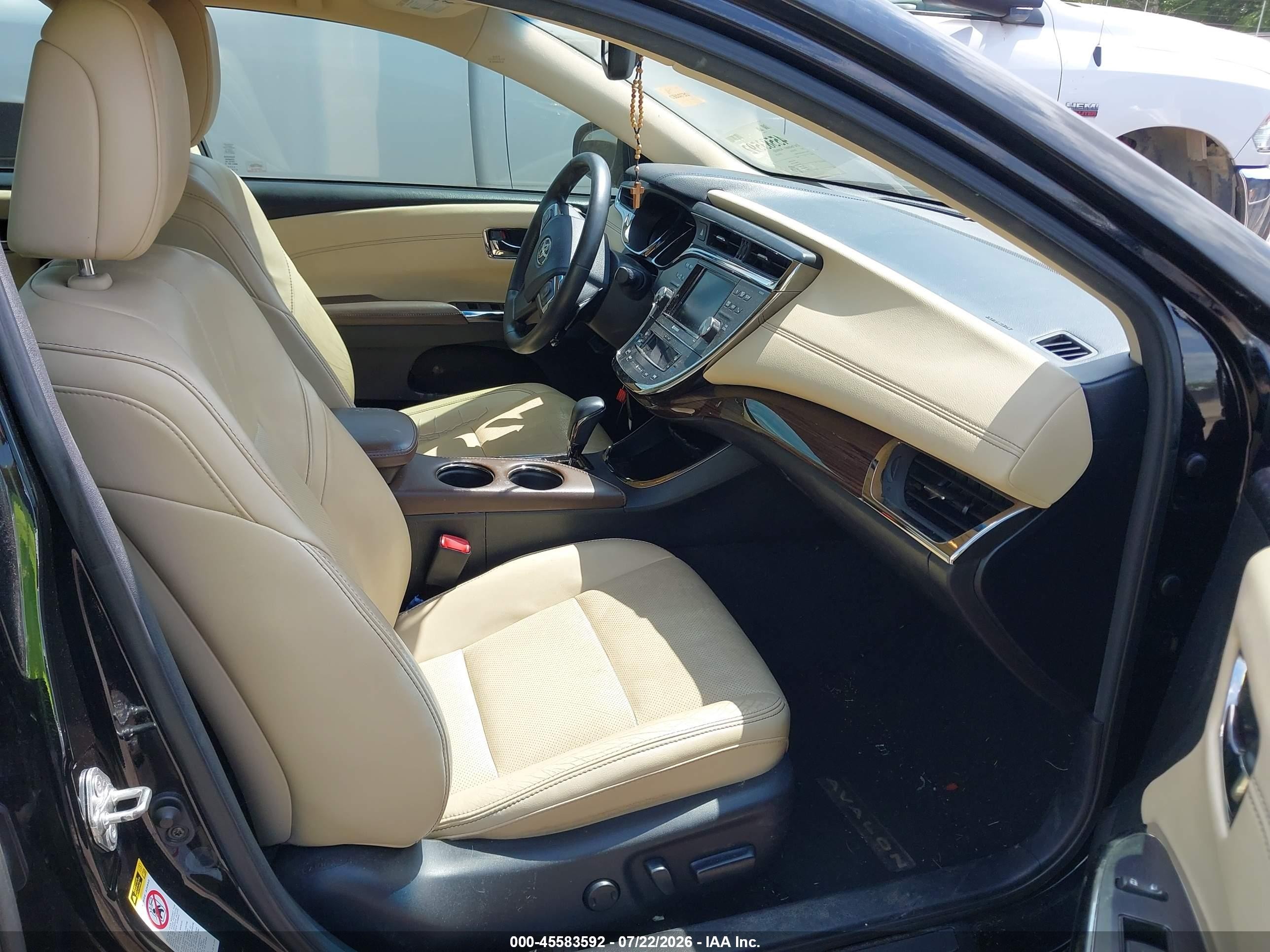 2013 Toyota Avalon Limited Black vin: 4T1BK1EBXDU009852