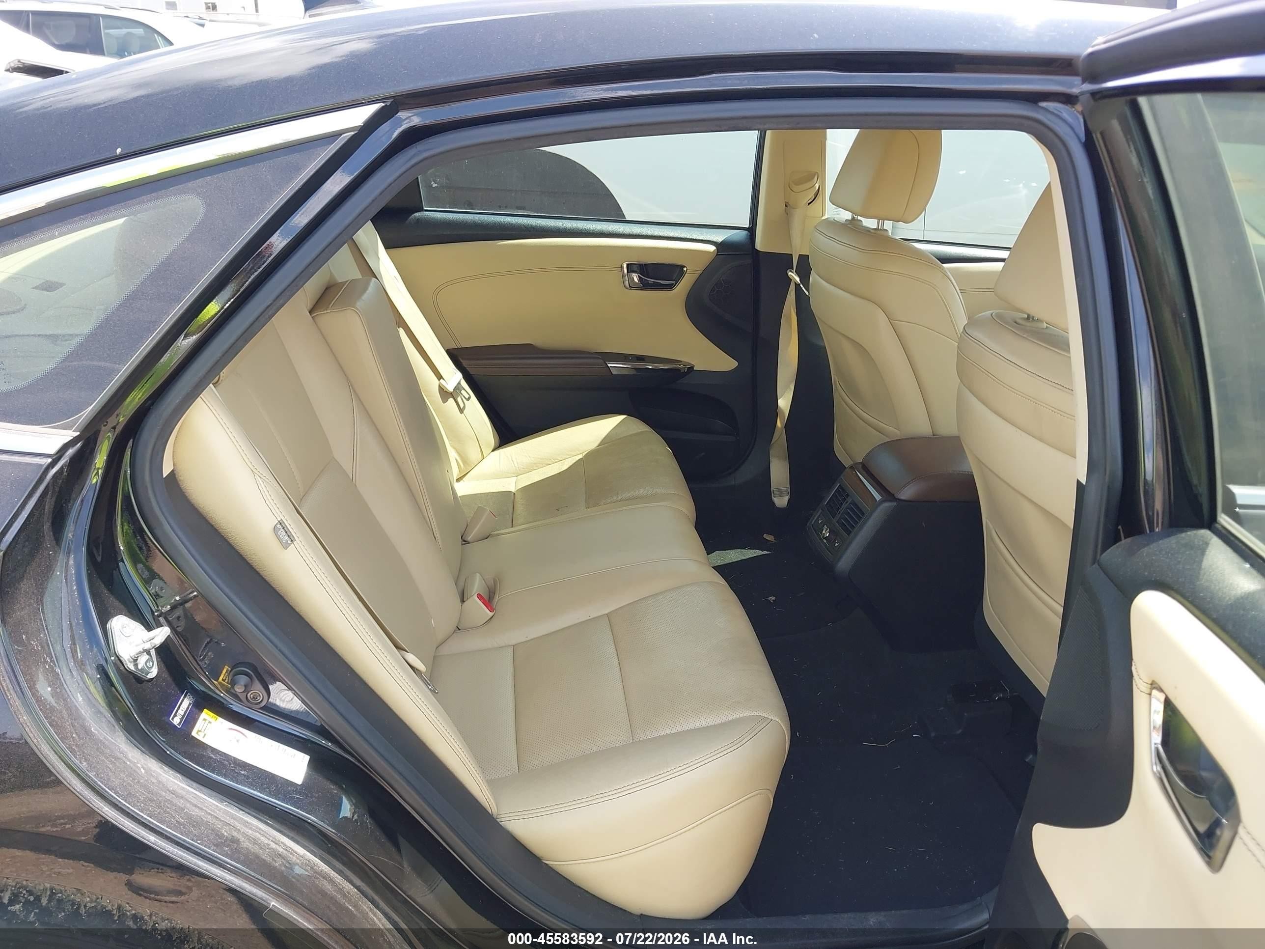 2013 Toyota Avalon Limited Black vin: 4T1BK1EBXDU009852