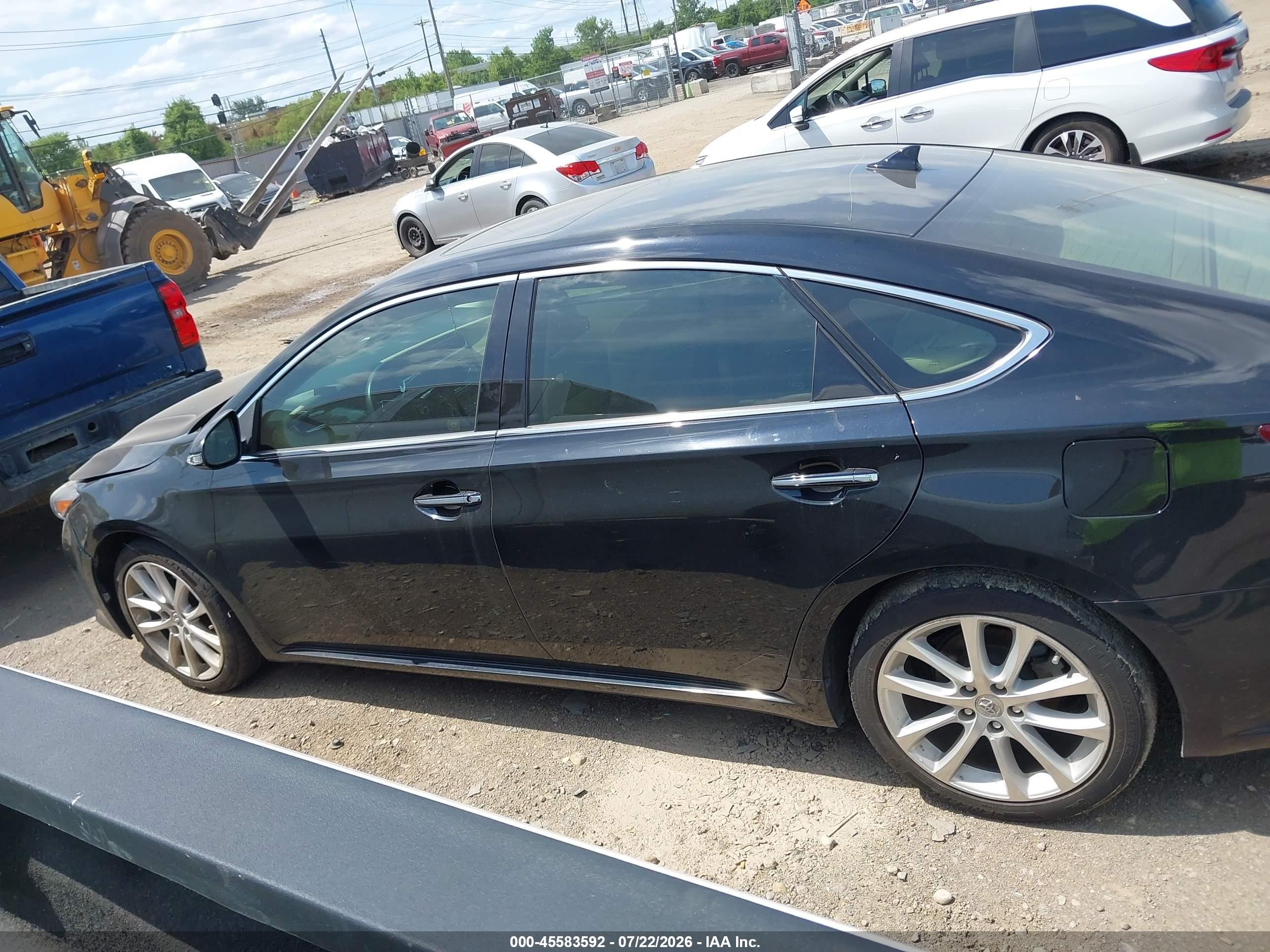 2013 Toyota Avalon Limited Black vin: 4T1BK1EBXDU009852