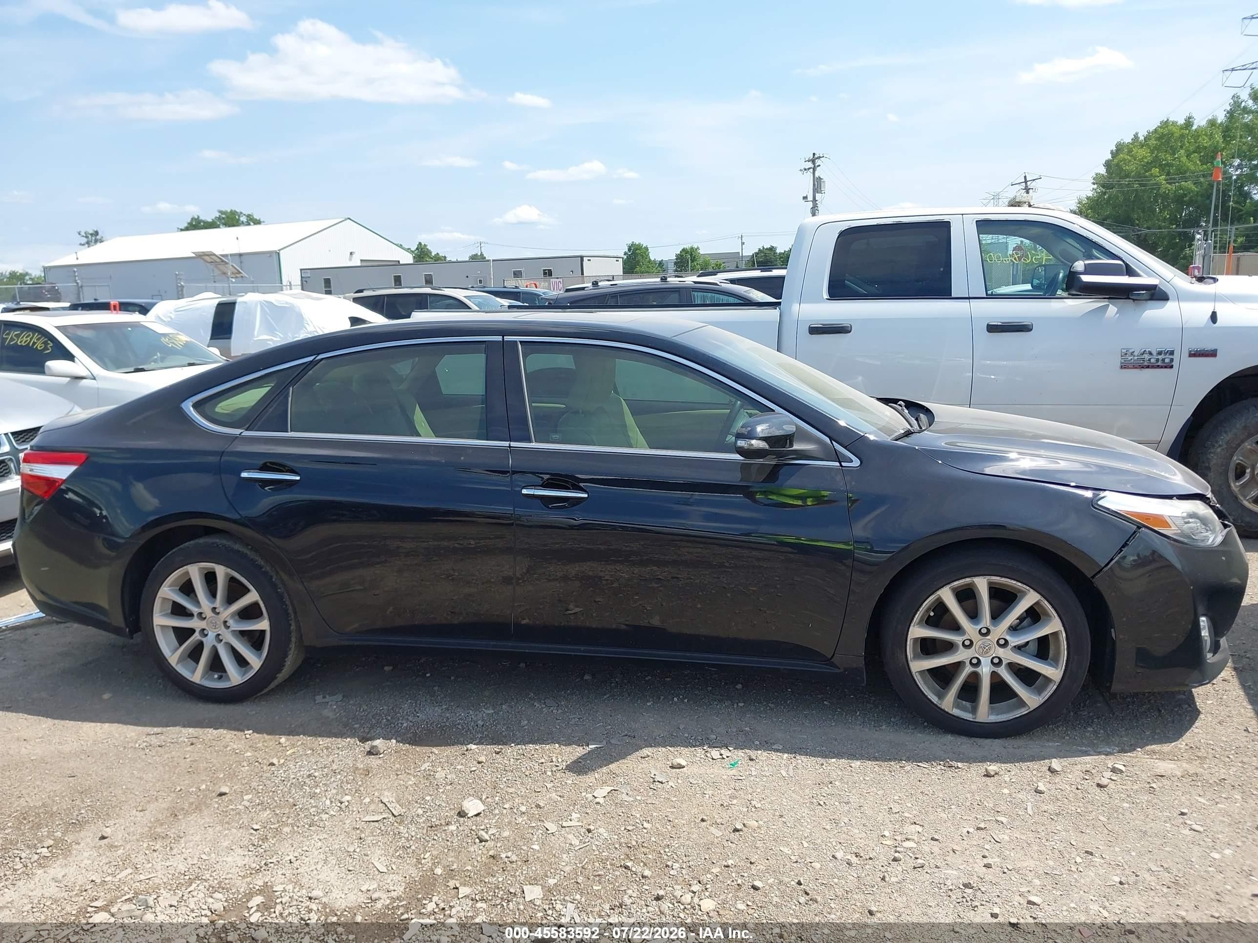 2013 Toyota Avalon Limited Black vin: 4T1BK1EBXDU009852