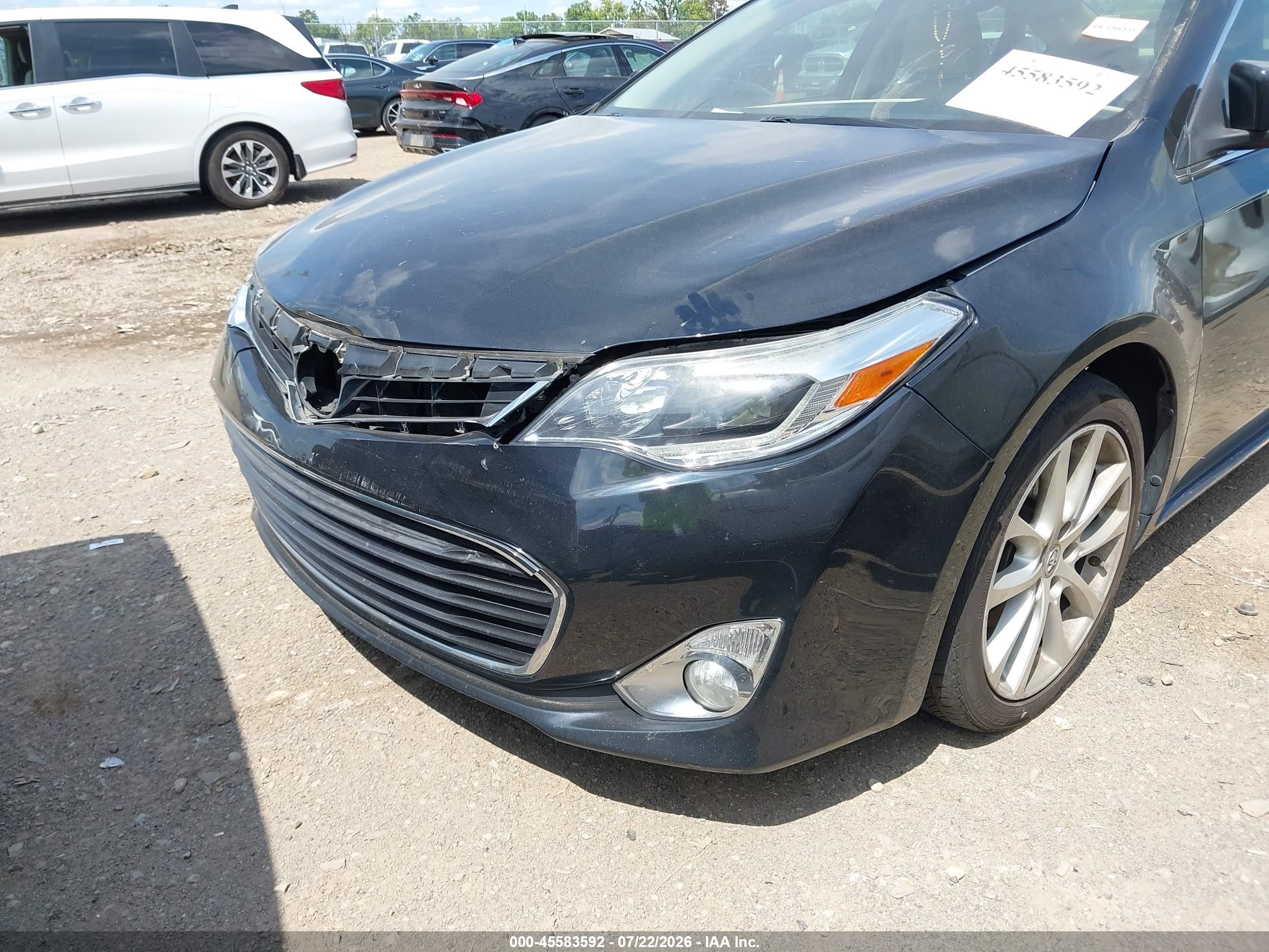 2013 Toyota Avalon Limited Black vin: 4T1BK1EBXDU009852