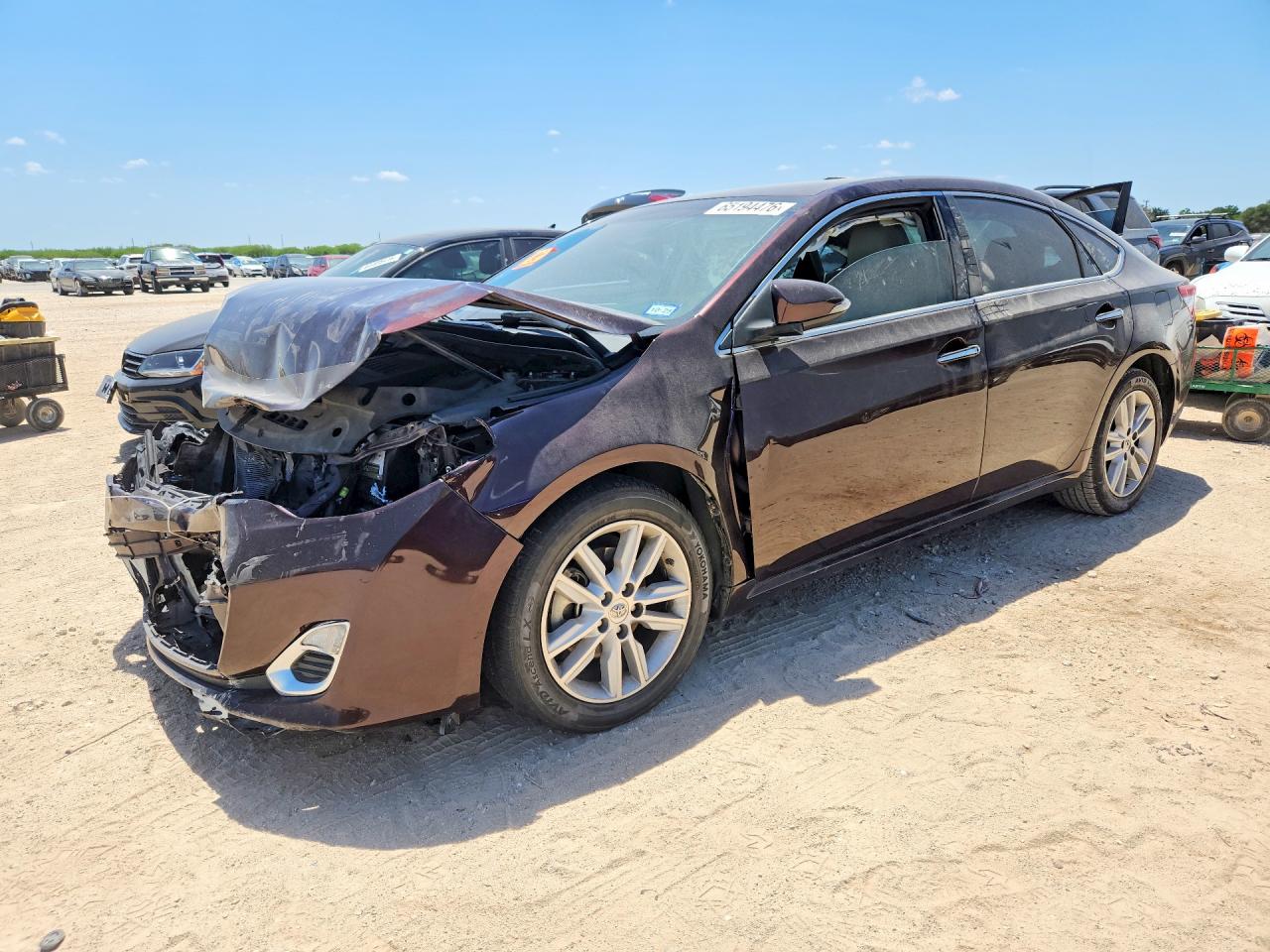2013 Toyota Avalon Xle Maroon vin: 4T1BK1EBXDU010807