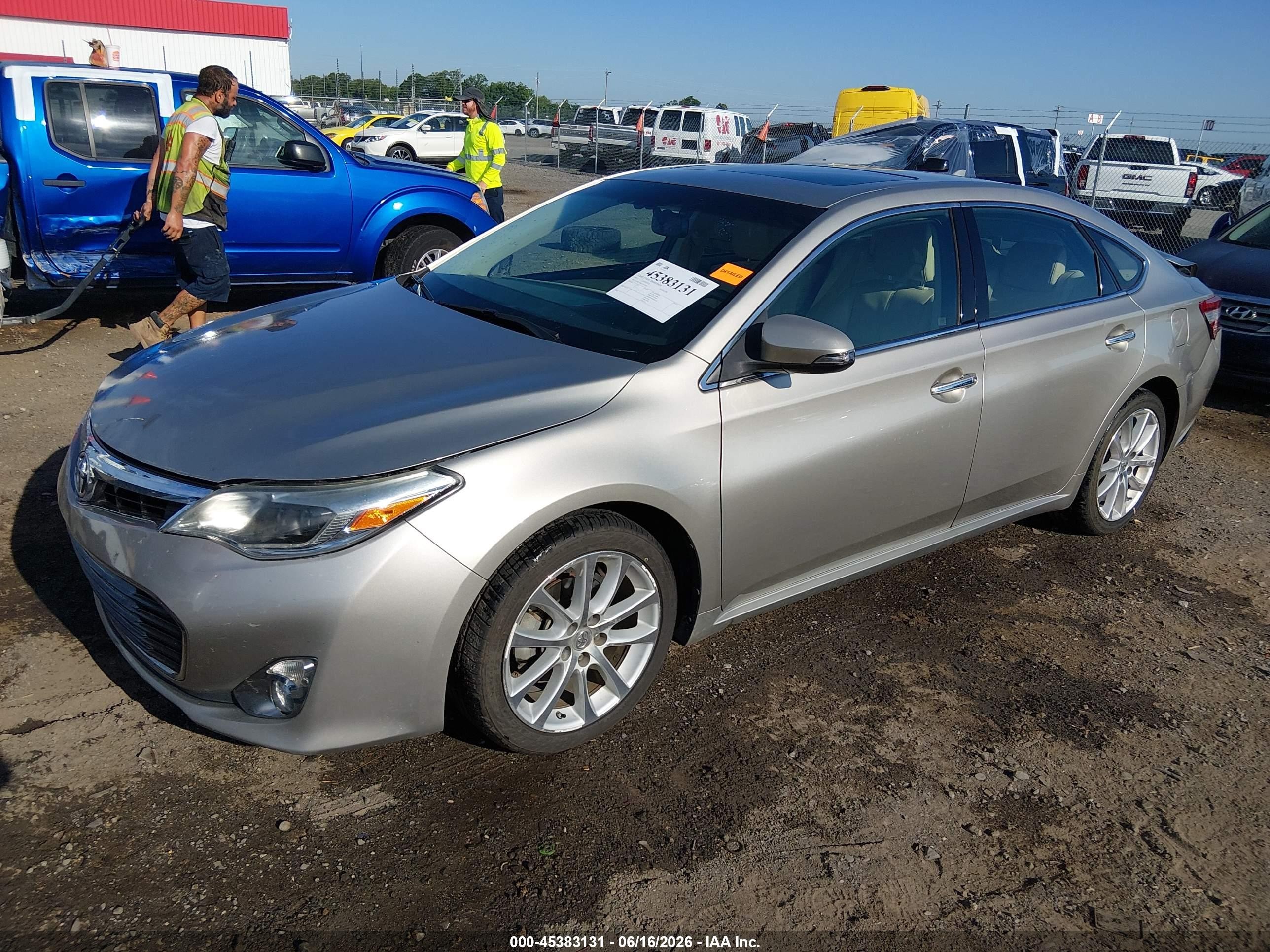 2013 Toyota Avalon Limited Silver vin: 4T1BK1EBXDU015621