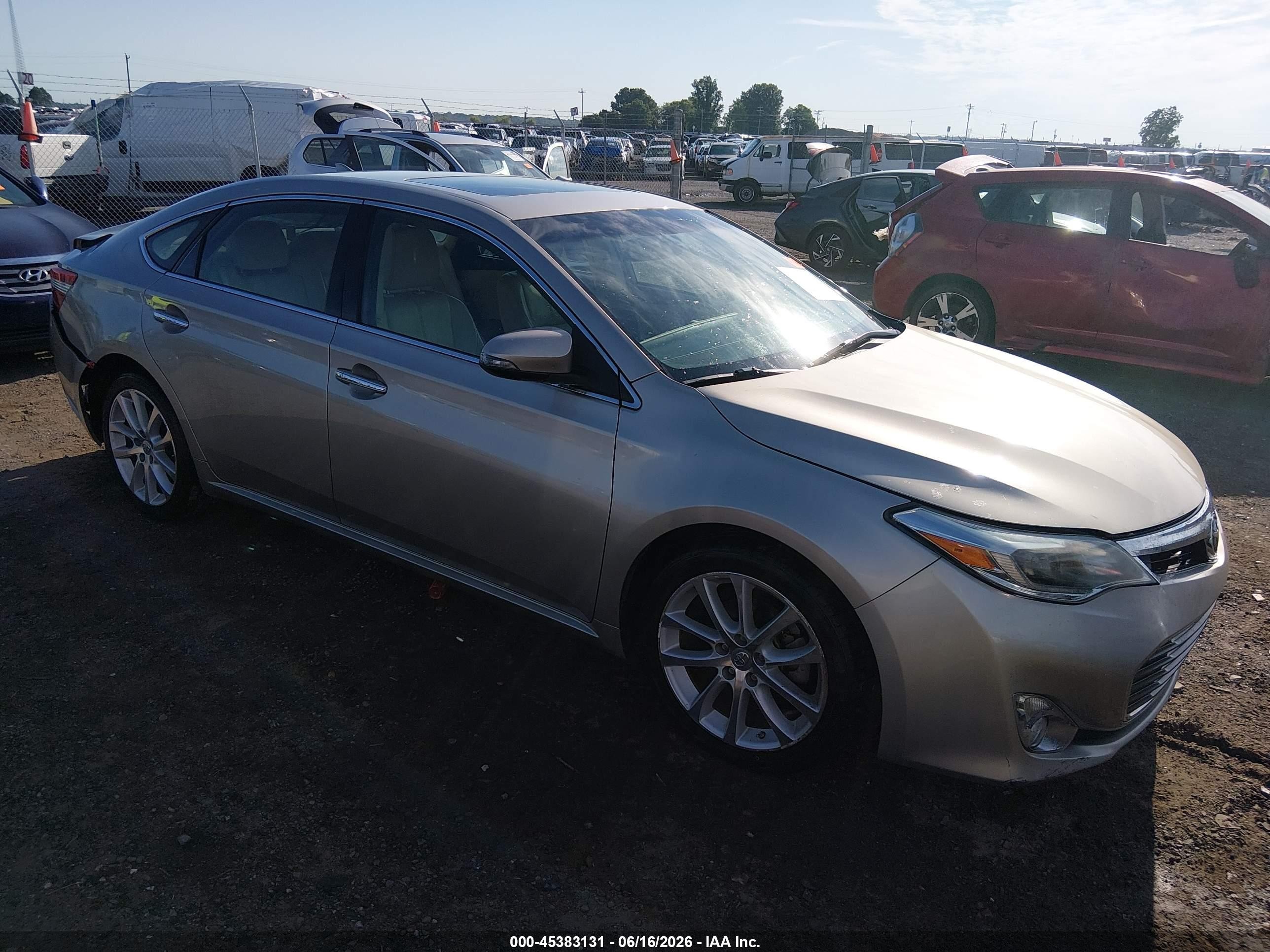 2013 Toyota Avalon Limited Silver vin: 4T1BK1EBXDU015621