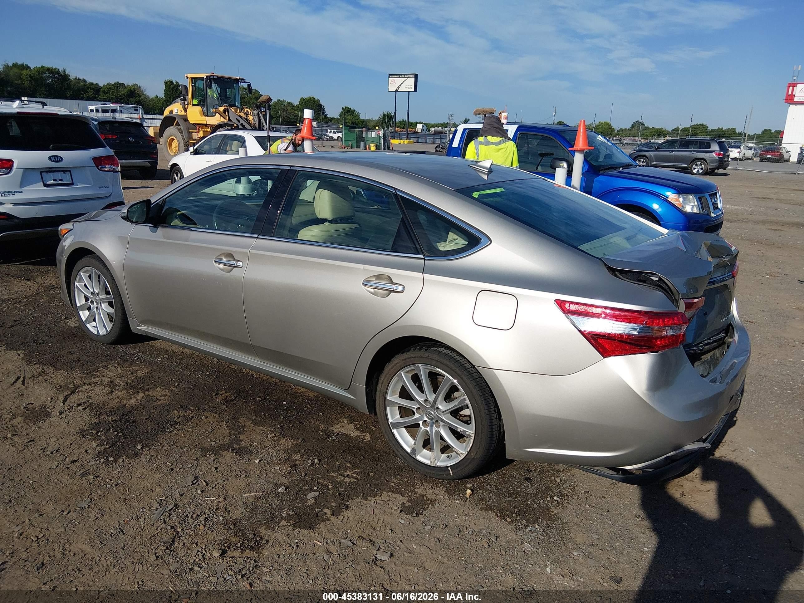2013 Toyota Avalon Limited Silver vin: 4T1BK1EBXDU015621