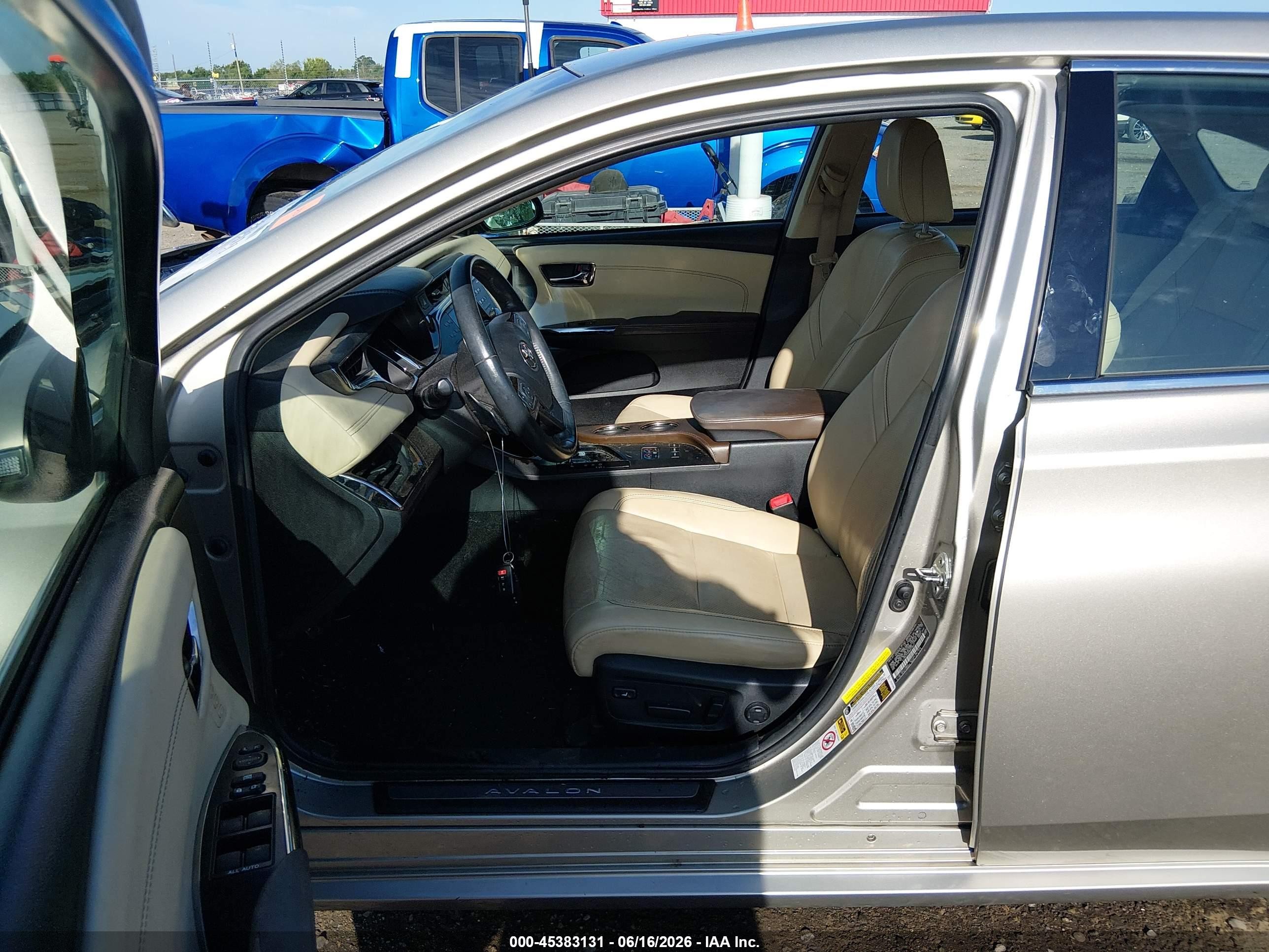 2013 Toyota Avalon Limited Silver vin: 4T1BK1EBXDU015621