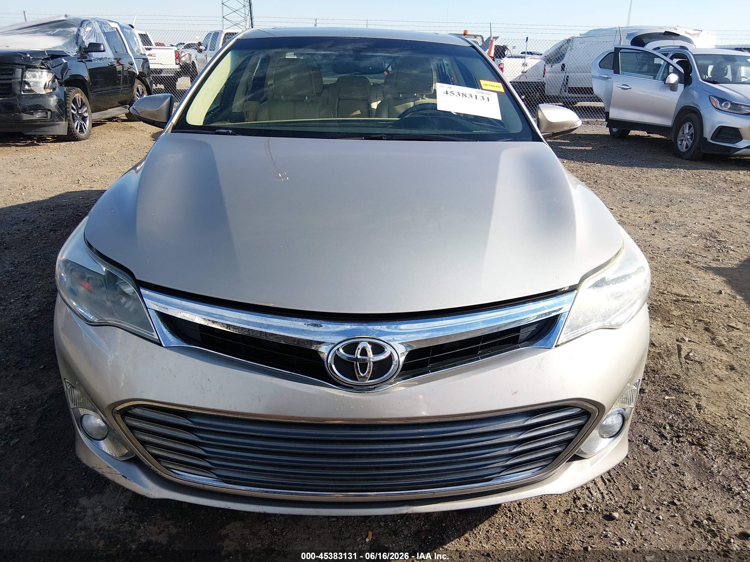 2013 Toyota Avalon Limited Silver vin: 4T1BK1EBXDU015621