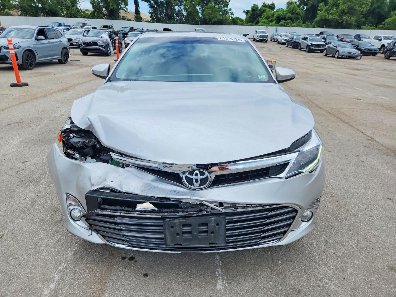 2013 Toyota Avalon Limited Silver vin: 4T1BK1EBXDU020396