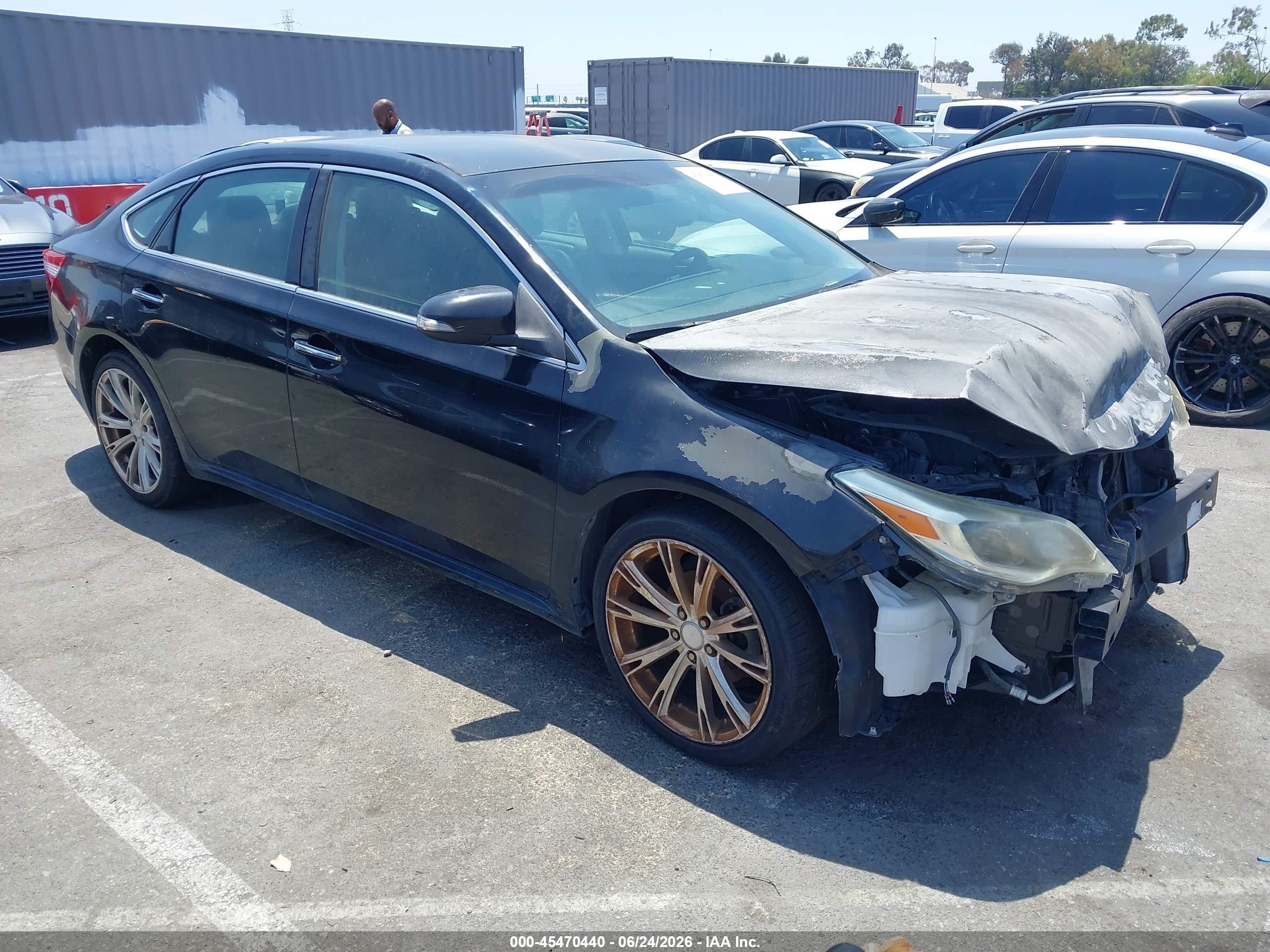 2013 Toyota Avalon Xle Black vin: 4T1BK1EBXDU020883