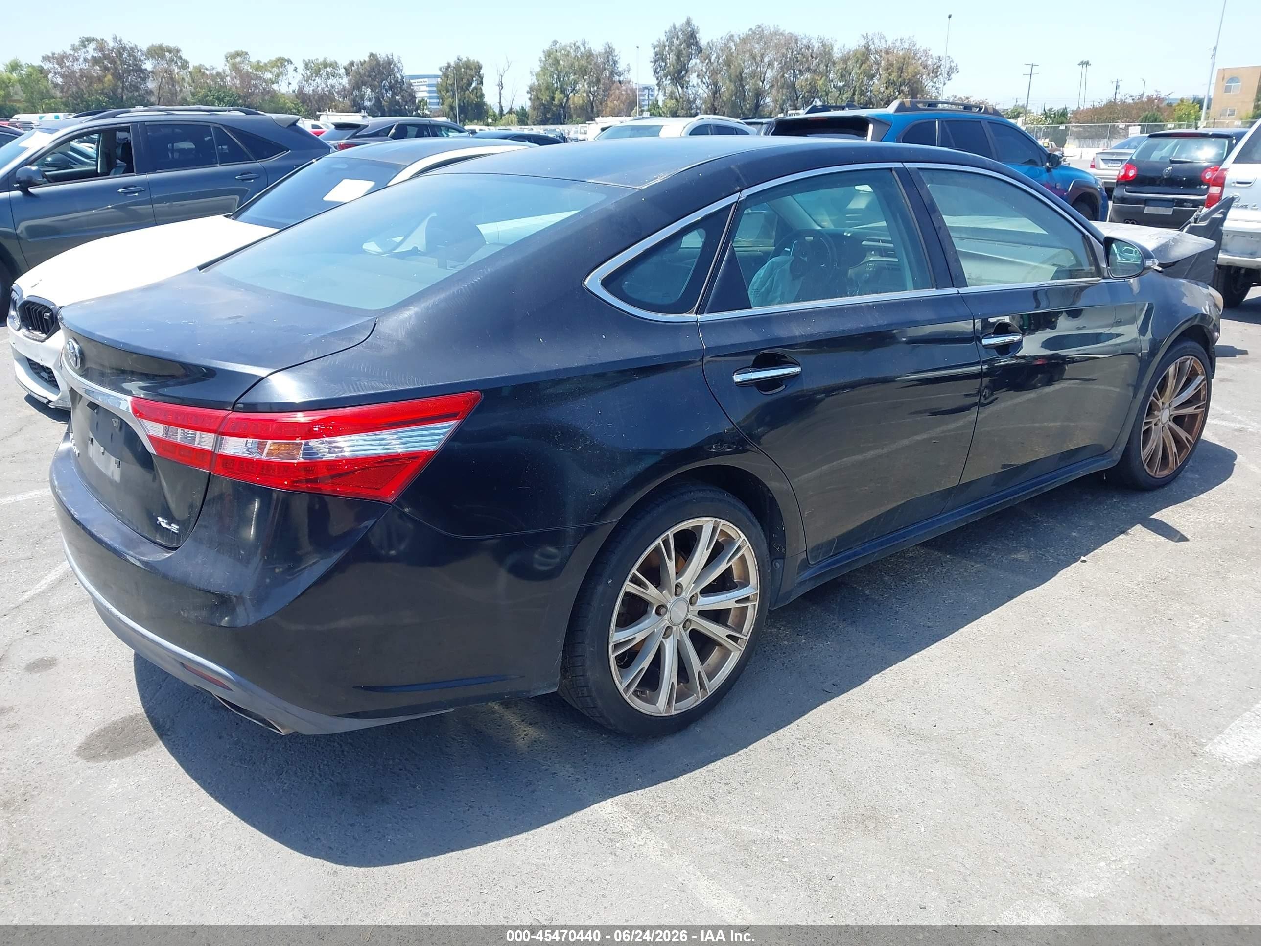 2013 Toyota Avalon Xle Black vin: 4T1BK1EBXDU020883