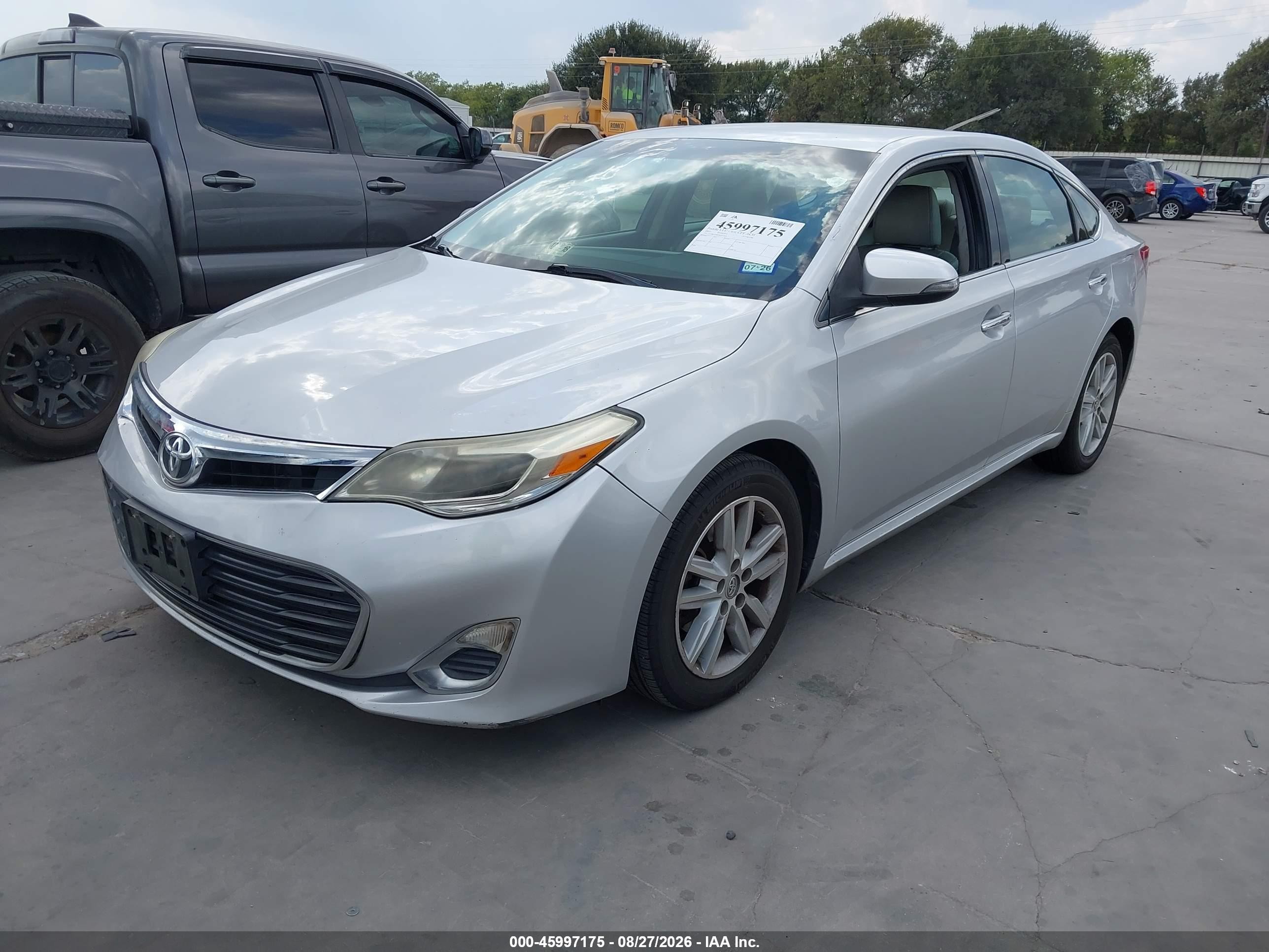 2013 Toyota Avalon Xle Silver vin: 4T1BK1EBXDU022469