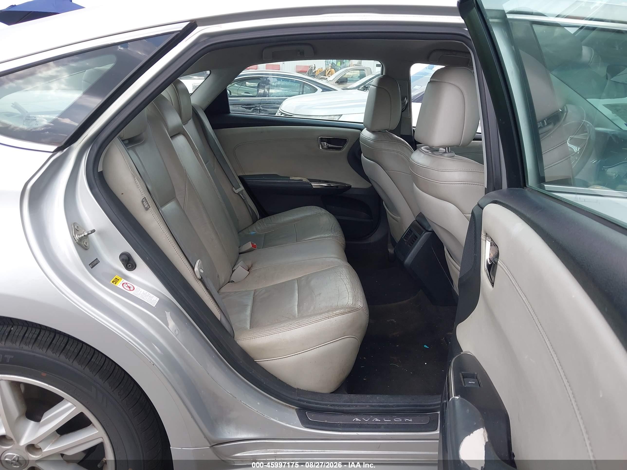 2013 Toyota Avalon Xle Silver vin: 4T1BK1EBXDU022469