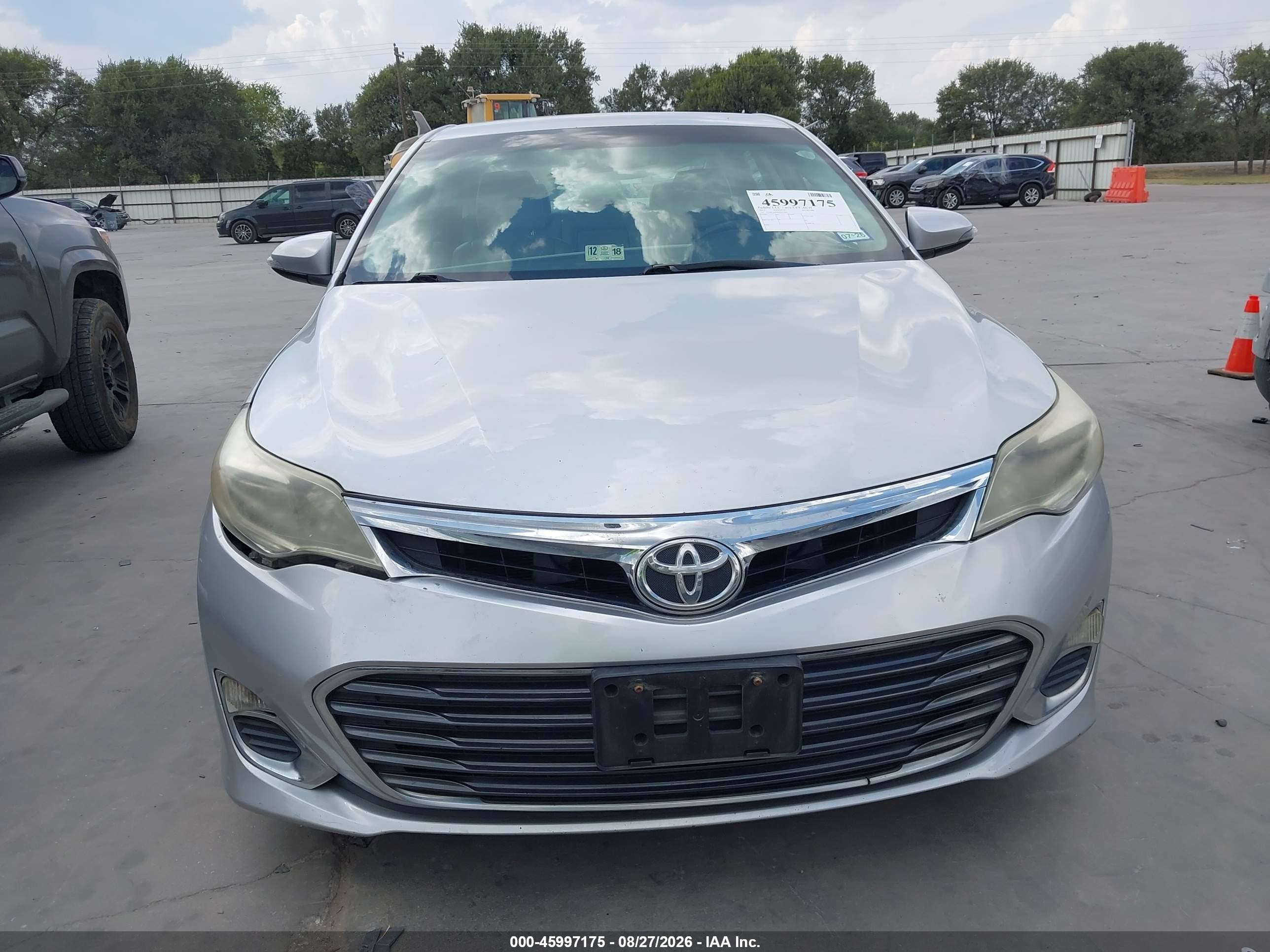 2013 Toyota Avalon Xle Silver vin: 4T1BK1EBXDU022469