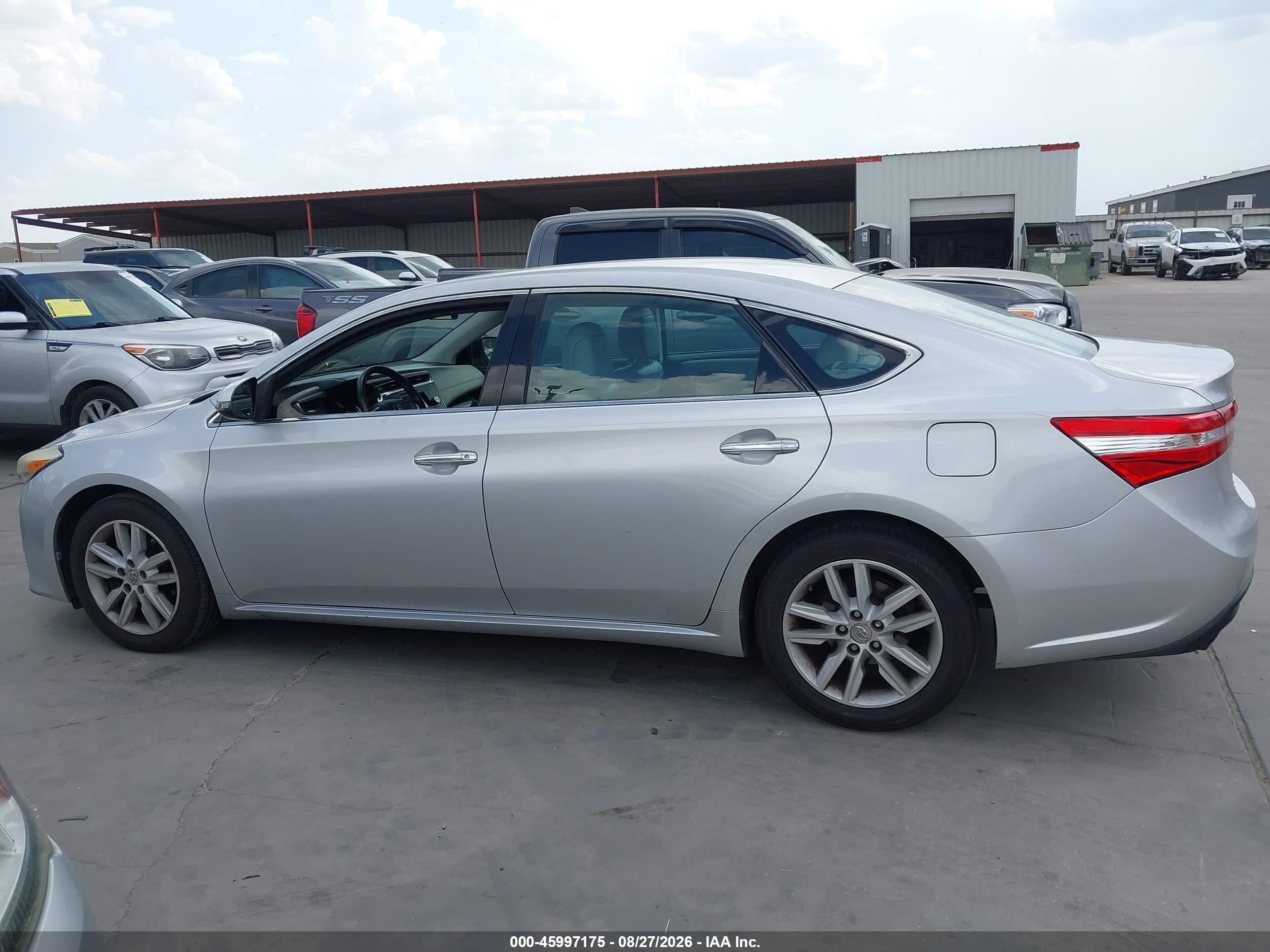 2013 Toyota Avalon Xle Silver vin: 4T1BK1EBXDU022469
