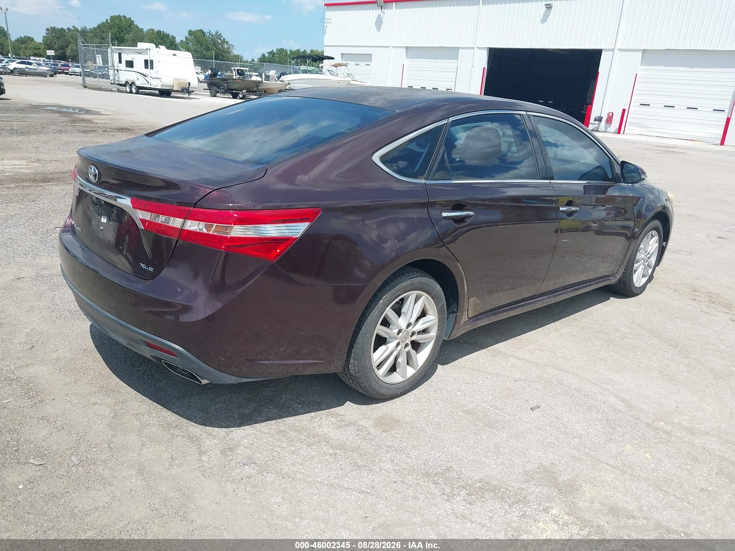 2013 Toyota Avalon Xle Burgundy vin: 4T1BK1EBXDU023069