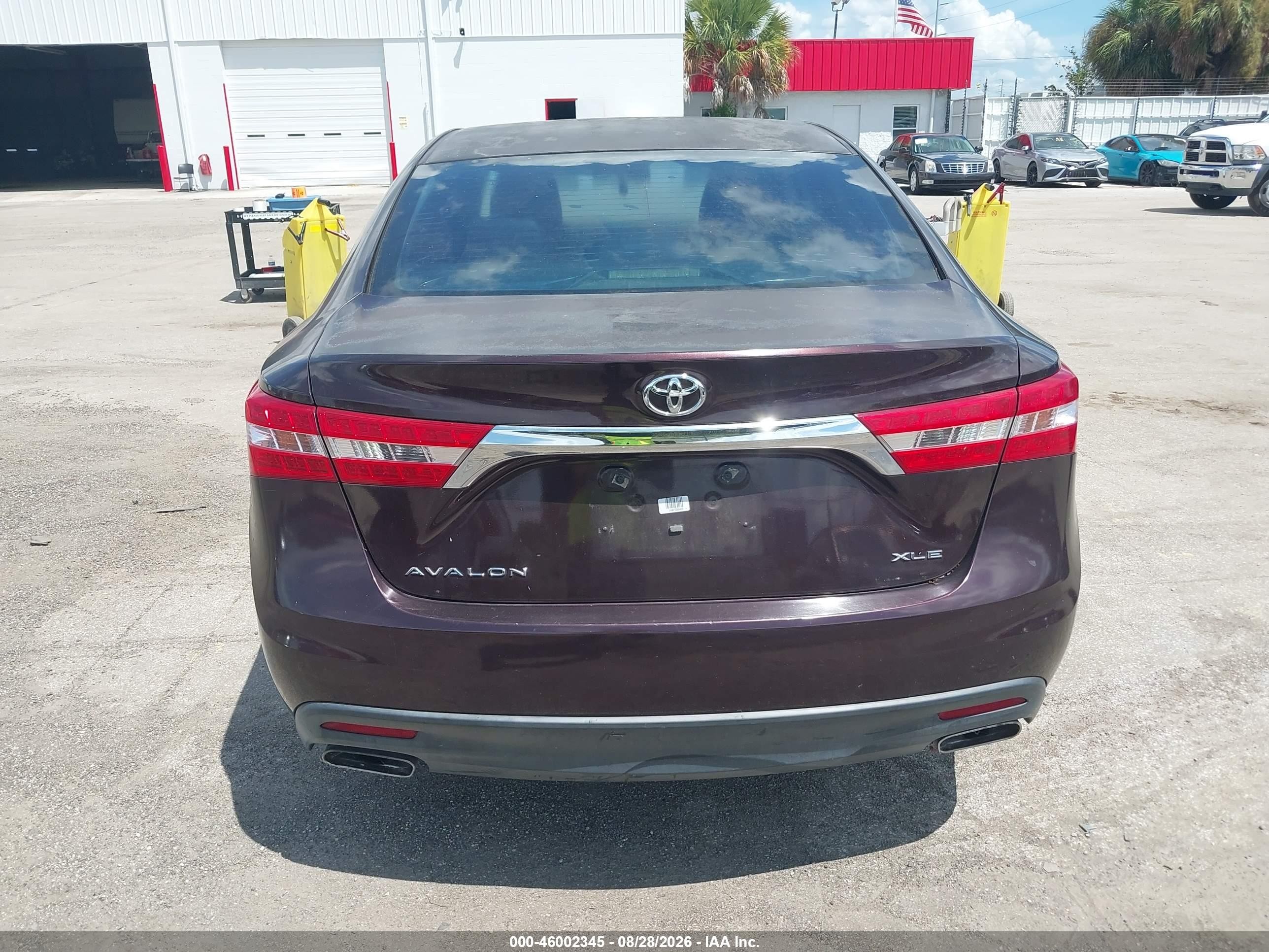 2013 Toyota Avalon Xle Burgundy vin: 4T1BK1EBXDU023069