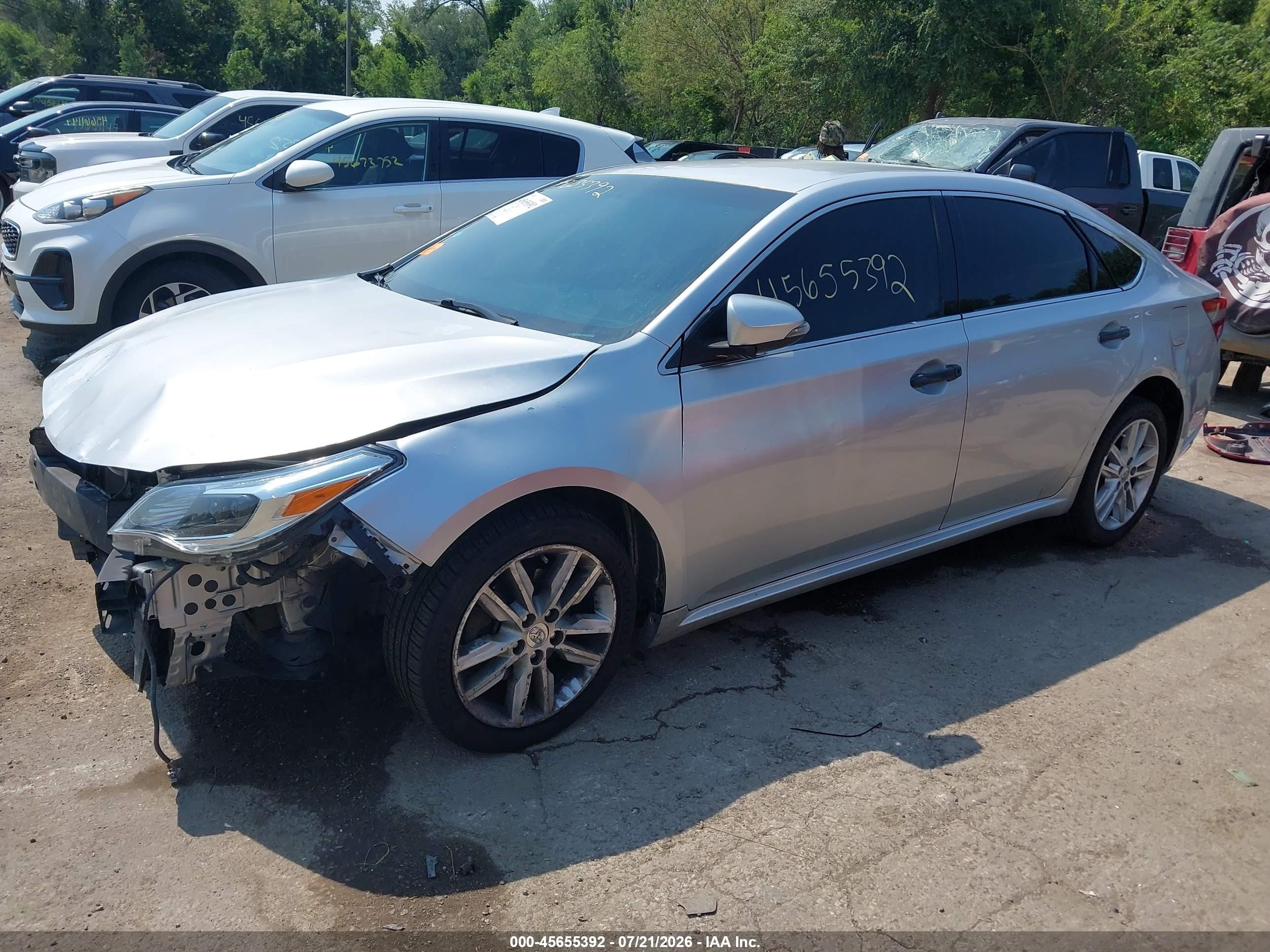 2013 Toyota Avalon Xle Silver vin: 4T1BK1EBXDU024061