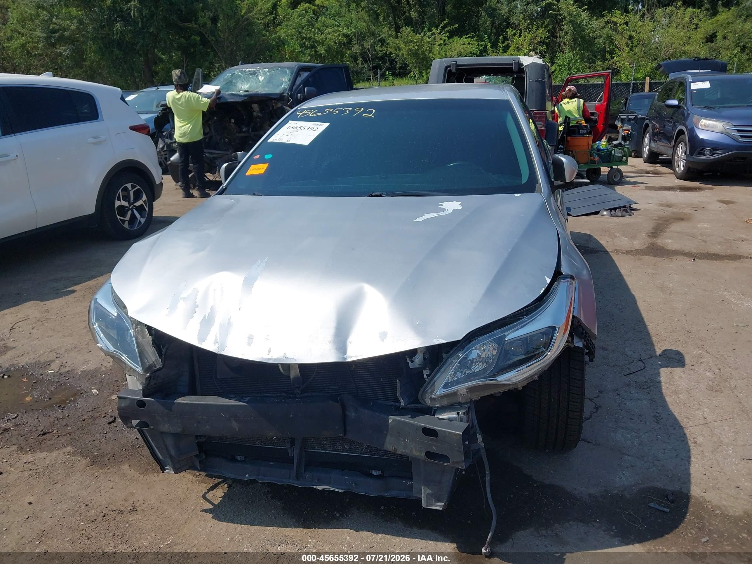 2013 Toyota Avalon Xle Silver vin: 4T1BK1EBXDU024061