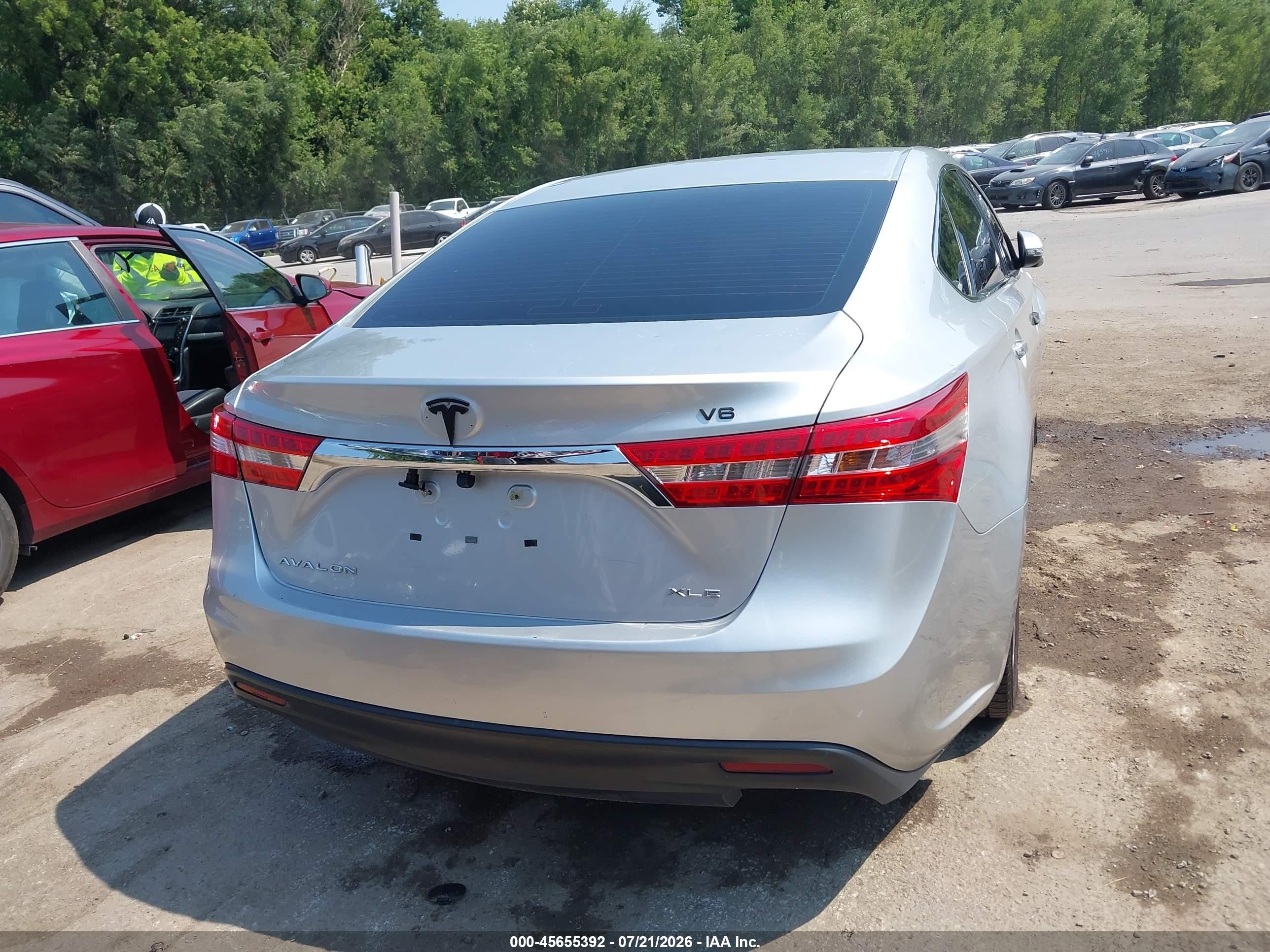 2013 Toyota Avalon Xle Silver vin: 4T1BK1EBXDU024061