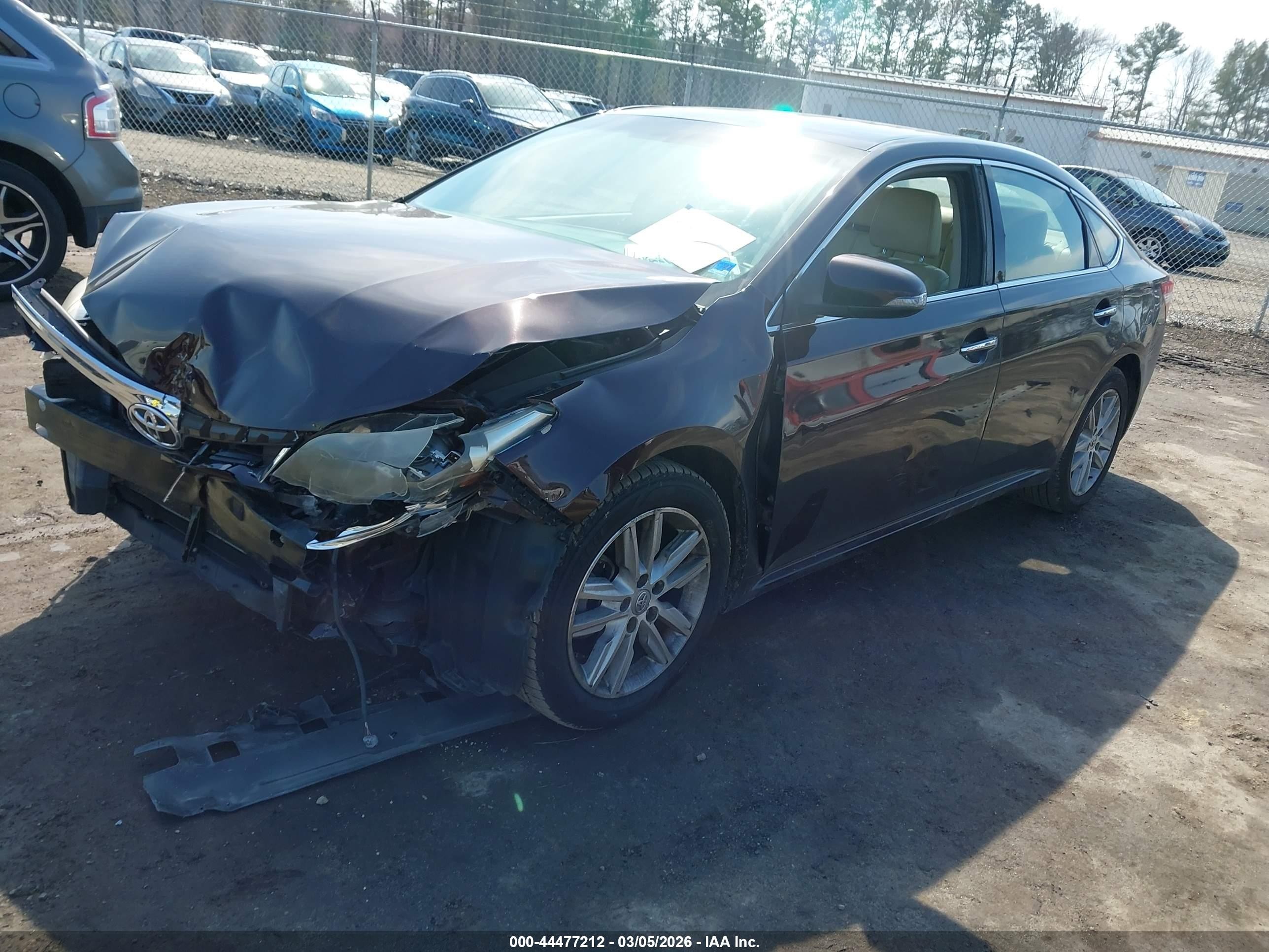 2013 Toyota Avalon Xle Burgundy vin: 4T1BK1EBXDU024416