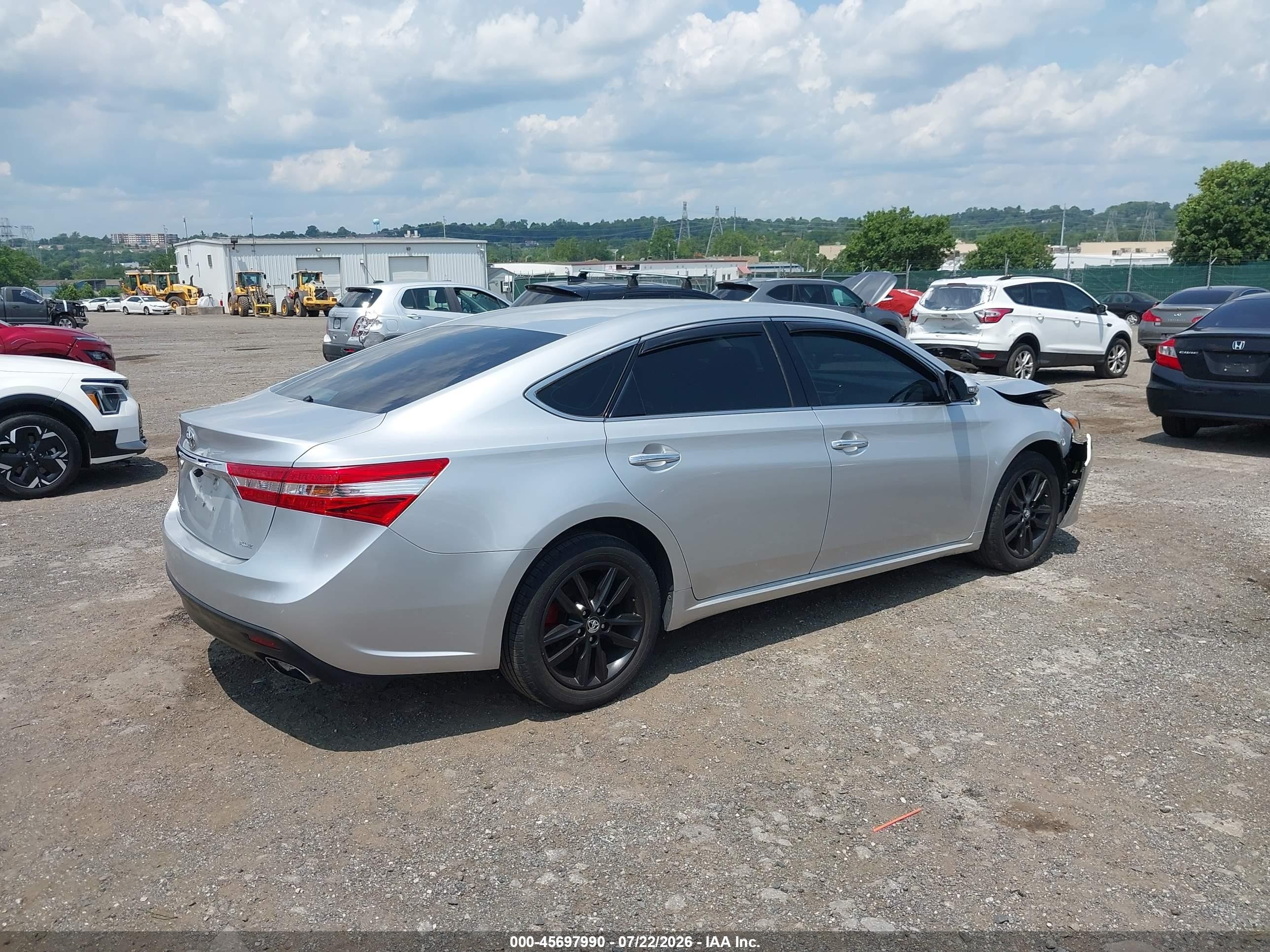 2013 Toyota Avalon Xle Серебряный vin: 4T1BK1EBXDU025971