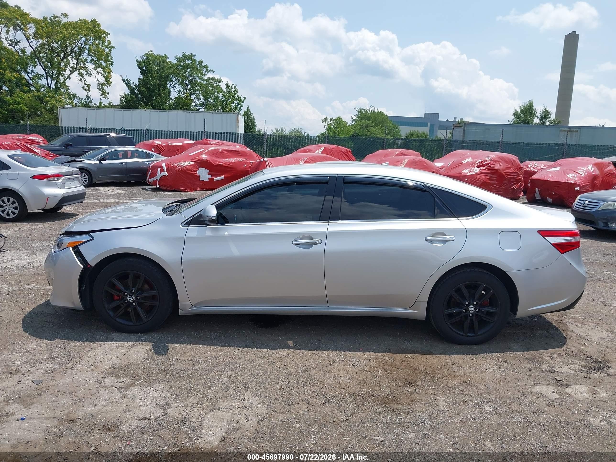 2013 Toyota Avalon Xle Серебряный vin: 4T1BK1EBXDU025971