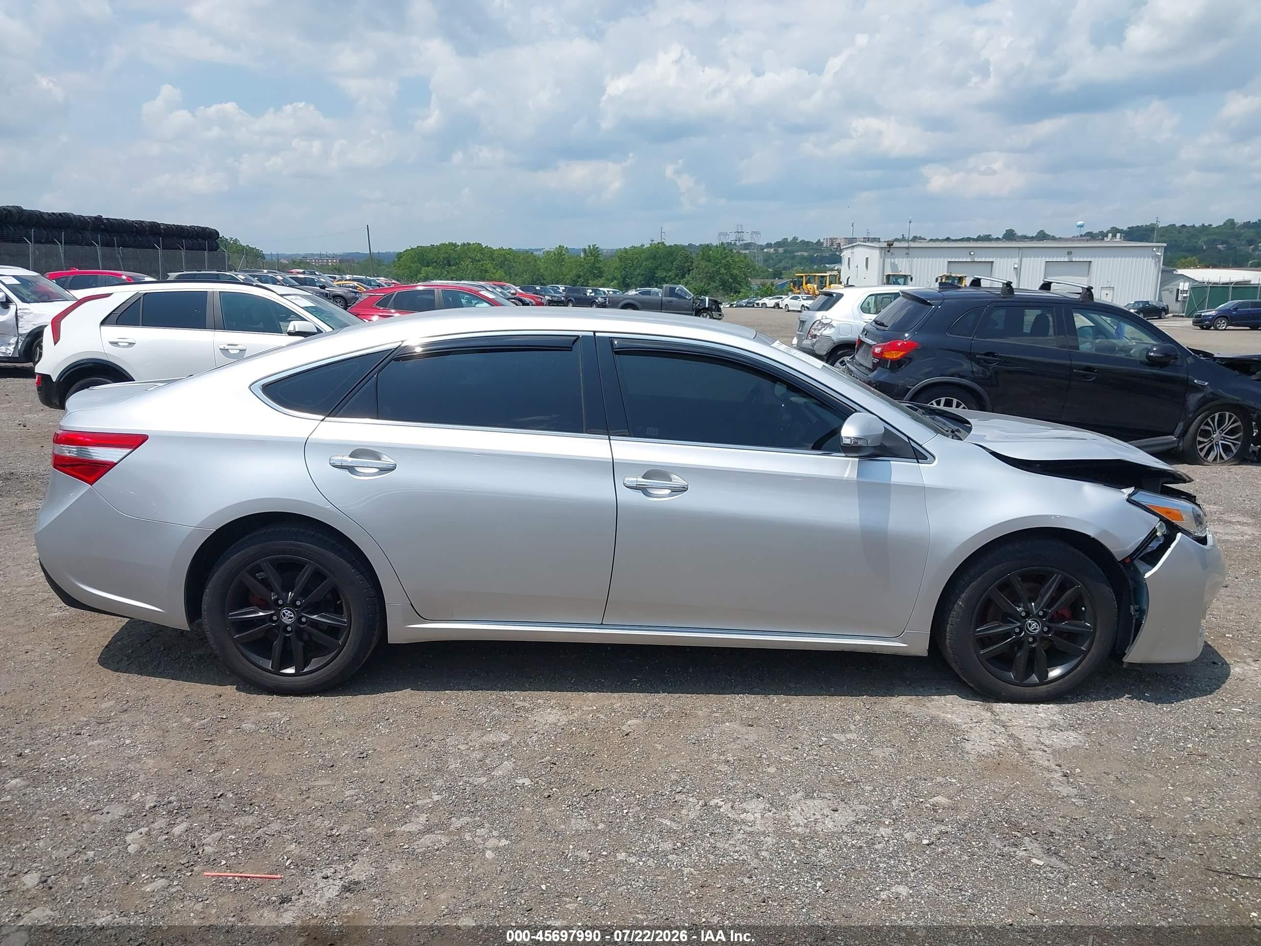 2013 Toyota Avalon Xle Серебряный vin: 4T1BK1EBXDU025971