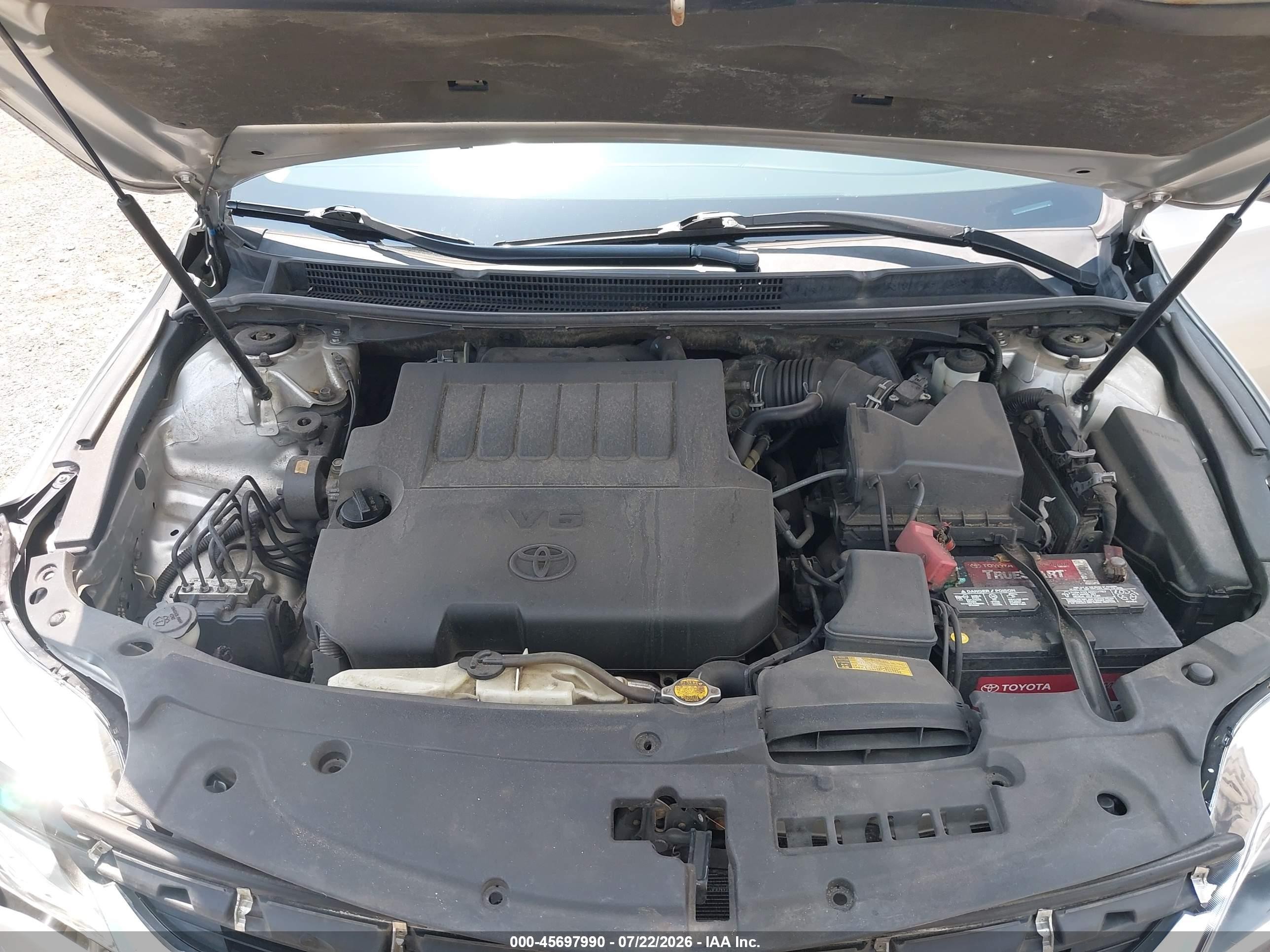 2013 Toyota Avalon Xle Серебряный vin: 4T1BK1EBXDU025971